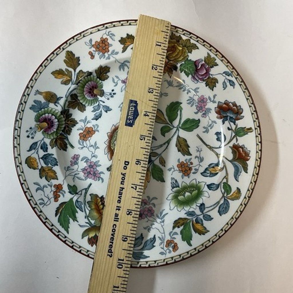 Vivienne Westwood VTG Wedgwood Tonquin Polychrome Floral Early Antique Plate Size ONE SIZE - 4 Thumbnail