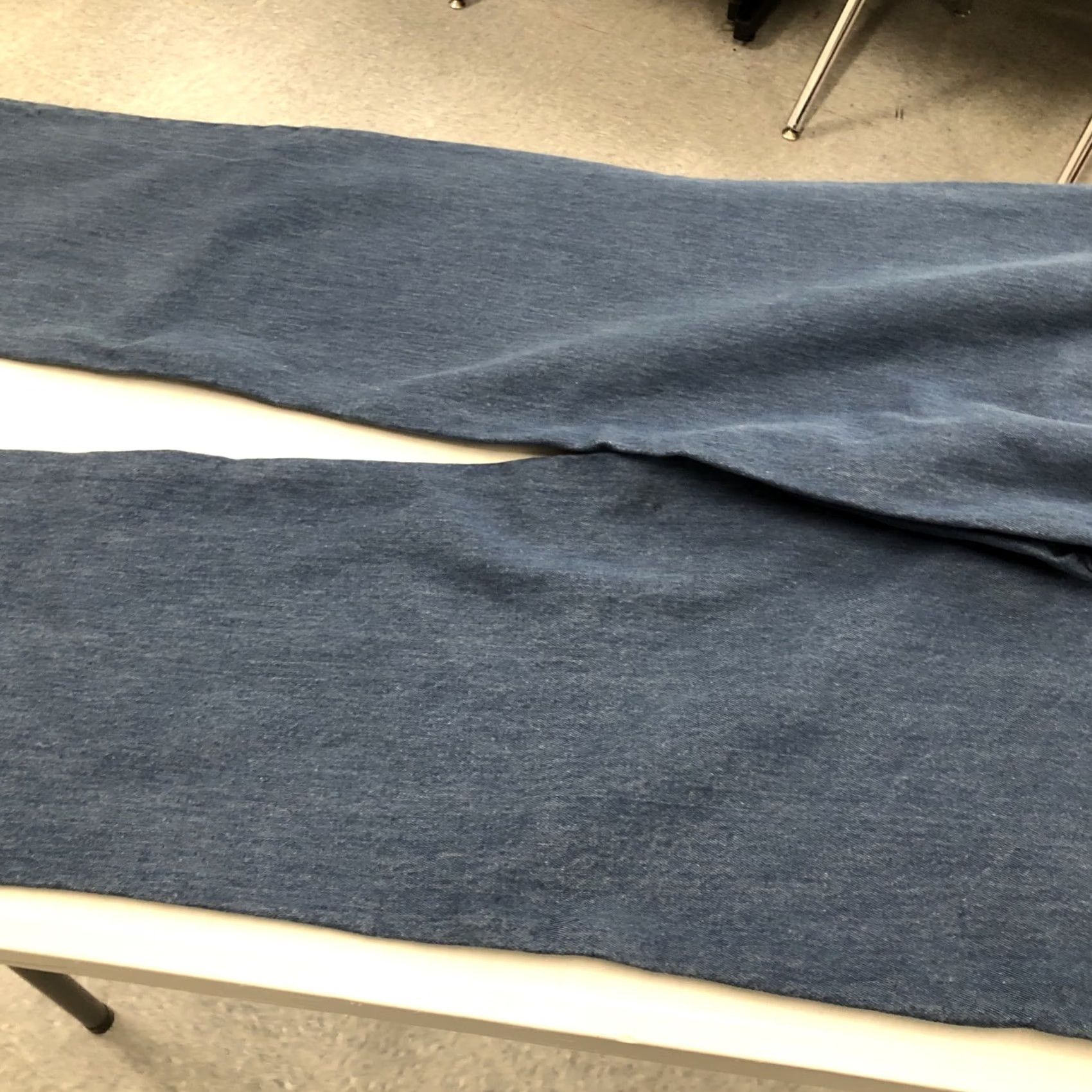 Vintage North Canyon Traders Jeans 5-Pocket 44"W x 34"L Blue Denim Bootcut Men’s Heavyweight Regular Rise 14.5" 100% Cotton Size US 44 / EU 60 - 7 Thumbnail