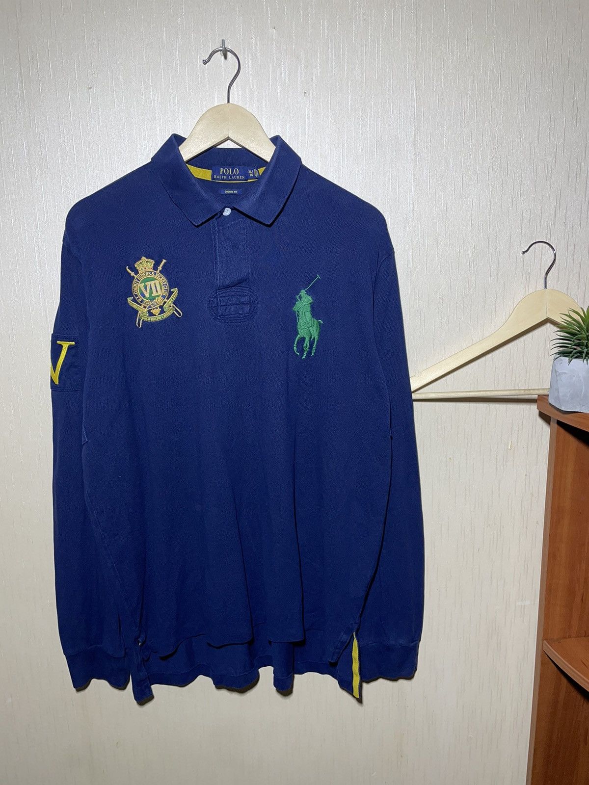 Polo Ralph Lauren × Rugby Ralph Lauren × Vintage Polo Ralph Lauren vintage rugby jersey Size US XL / EU 56 / 4 - 1 Thumbnail