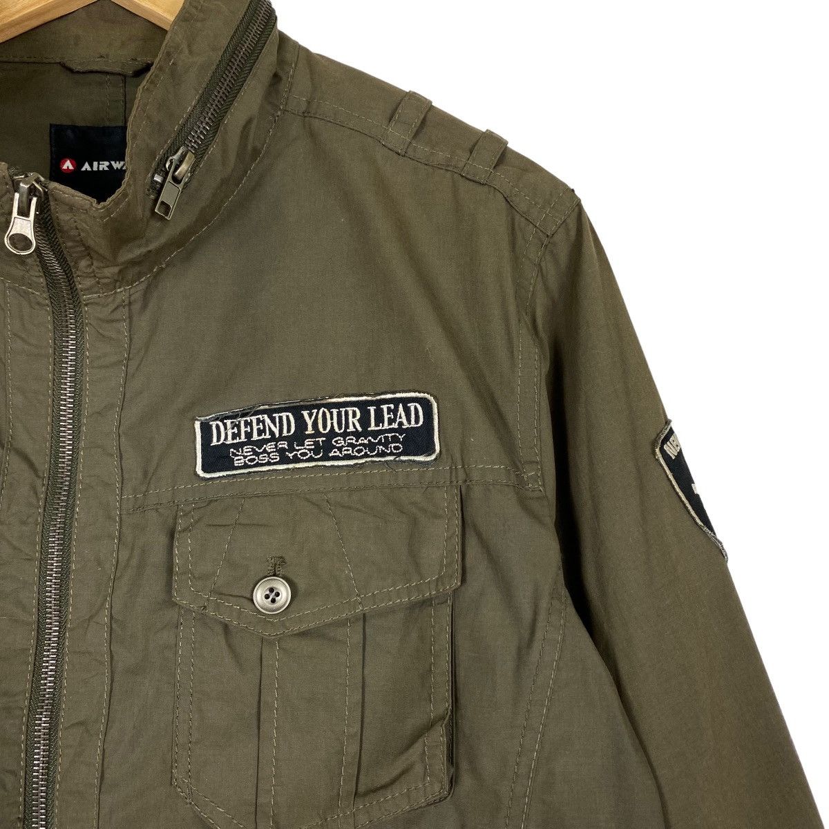 Airwalk AIRWALK MILITARY JACKET ARMY STYLE Size US M / EU 48-50 / 2 - 10 Thumbnail