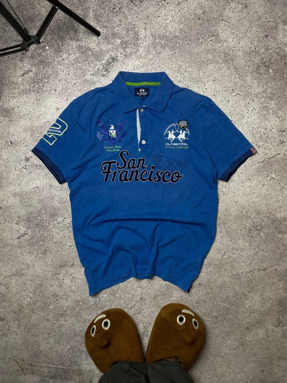 La Martina Vintage La Martina San Francisco #2 Polo T-Shirt Size US L / EU 52-54 / 3 - 1 Thumbnail
