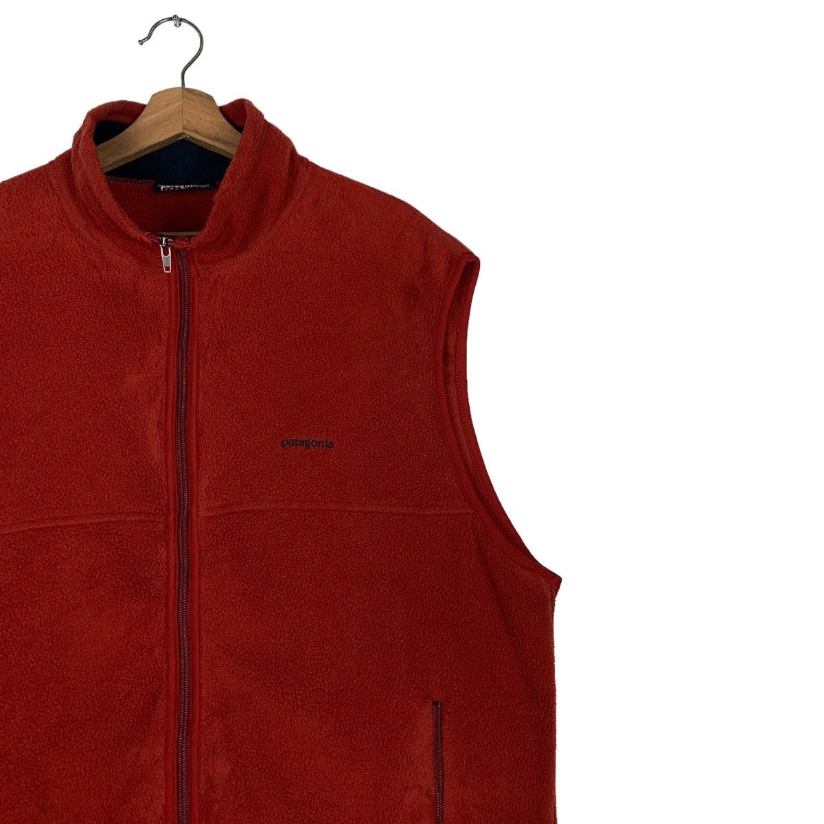 Patagonia PATAGONIA Synchilla Red Fleece Vest #0434-C20 Size US L / EU 52-54 / 3 - 5 Thumbnail