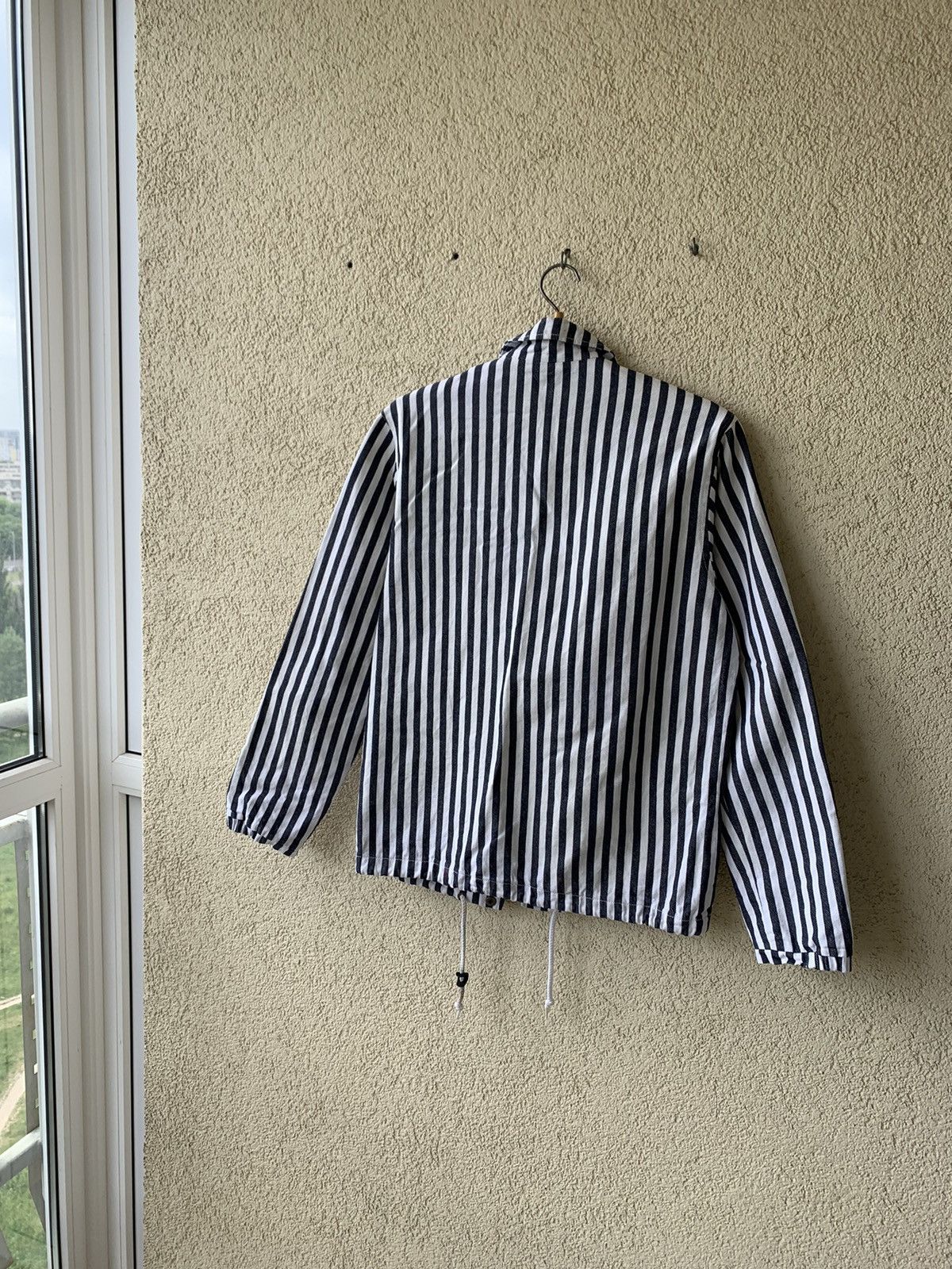 Edwin EDWIN STRIPED LIGHTWEIGHT COTTON COACH JACKET Size US M / EU 48-50 / 2 - 5 Thumbnail