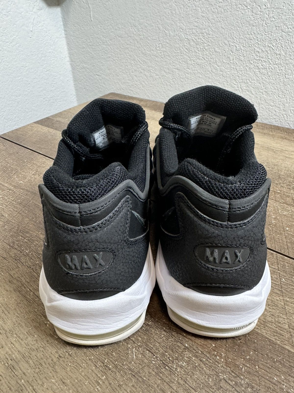 Nike SAMPLE Nike Air Max 96 XX Black 20th Anniversary Size 12 Size US 12 / EU 45 - 3 Thumbnail