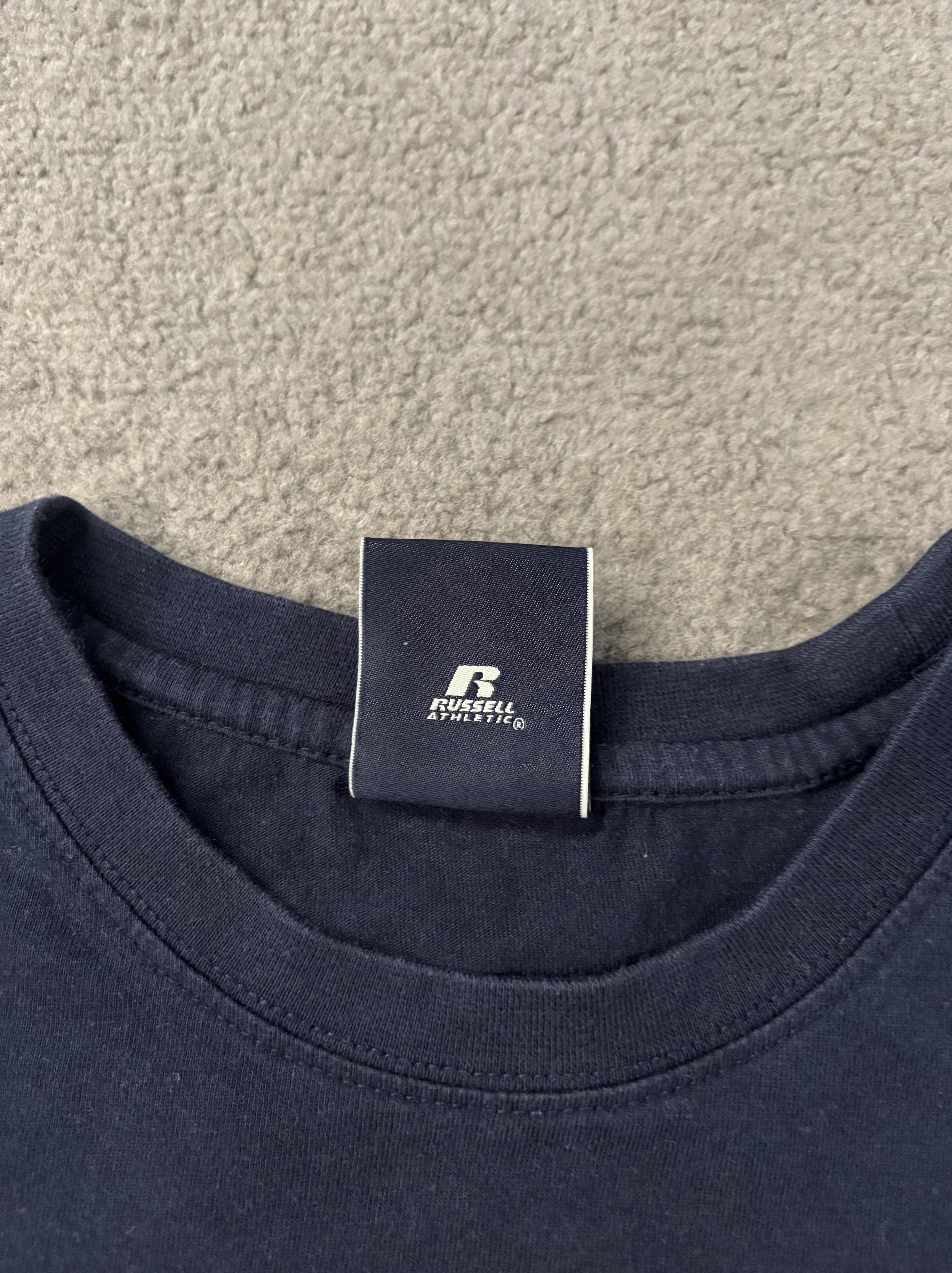 Russell Athletic Russell Athletic T-shirt Navy Blue Basic Print Cotton Size US S / EU 44-46 / 1 - 4 Thumbnail