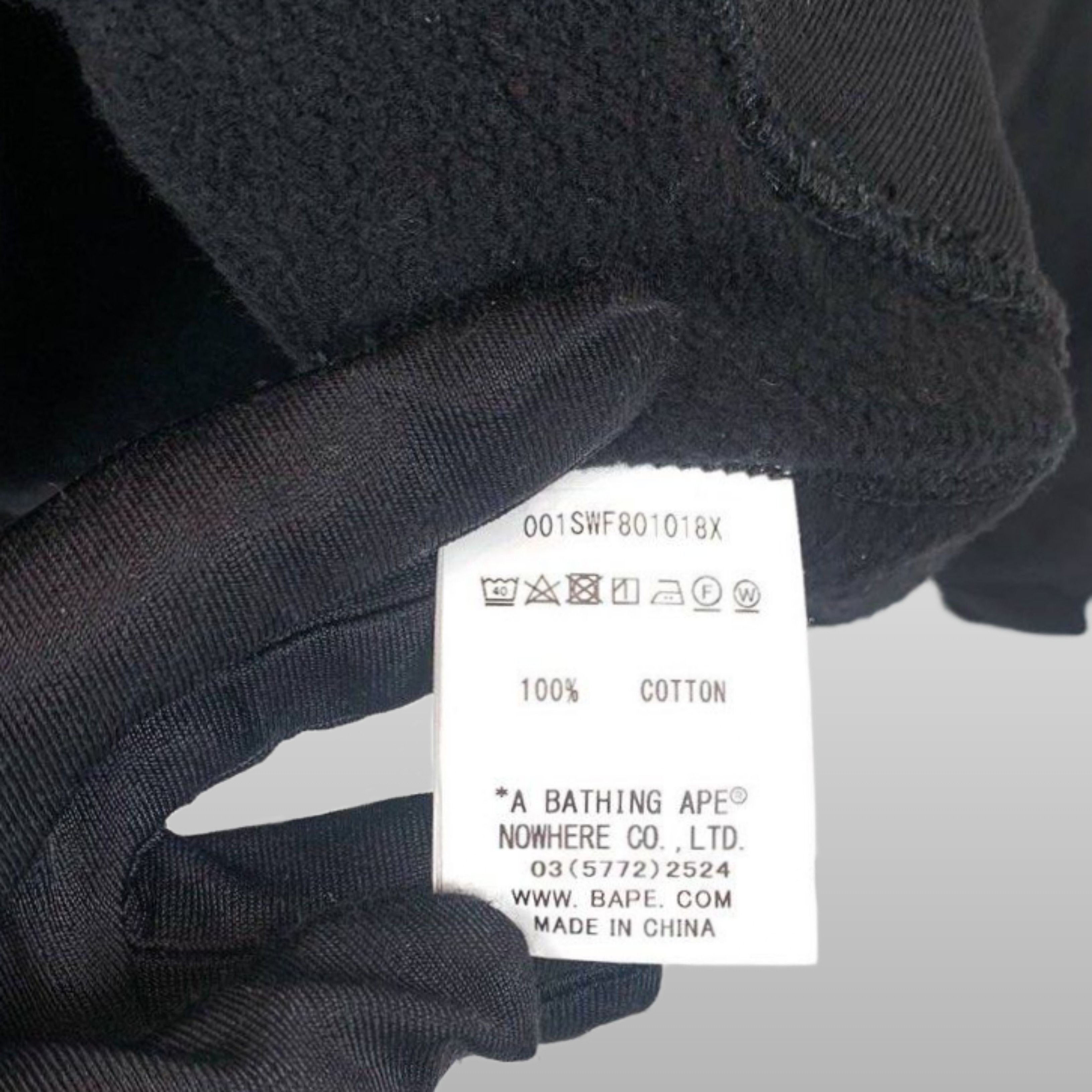 Bape Bape Brush Katakana Sweatshirt FW19 Size US S / EU 44-46 / 1 - 5 Thumbnail