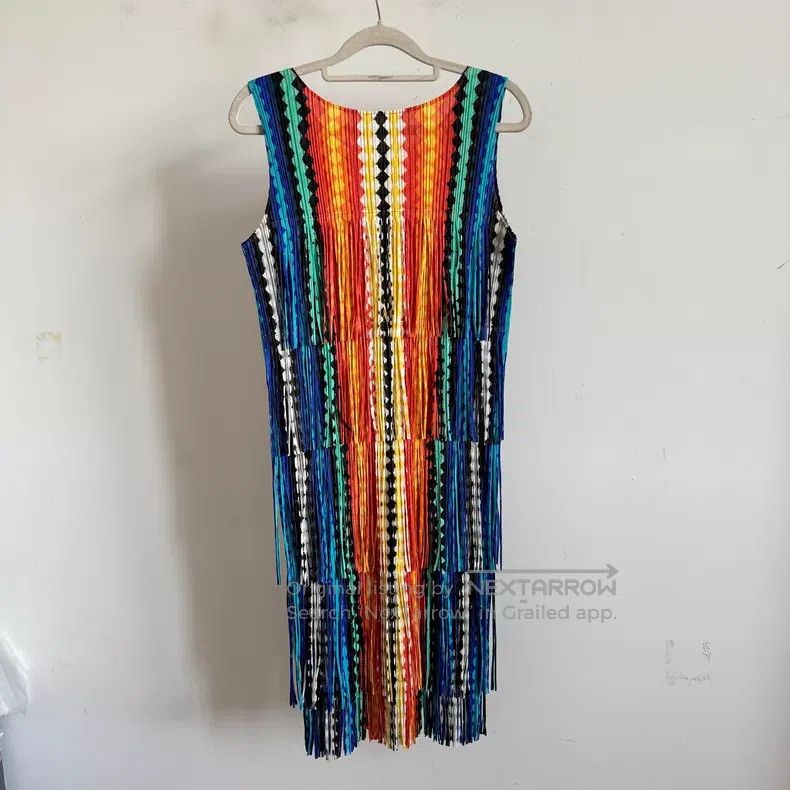 Issey Miyake Issey Miyake Tassel Dress Size M / US 6-8 / IT 42-44 - 2 Thumbnail