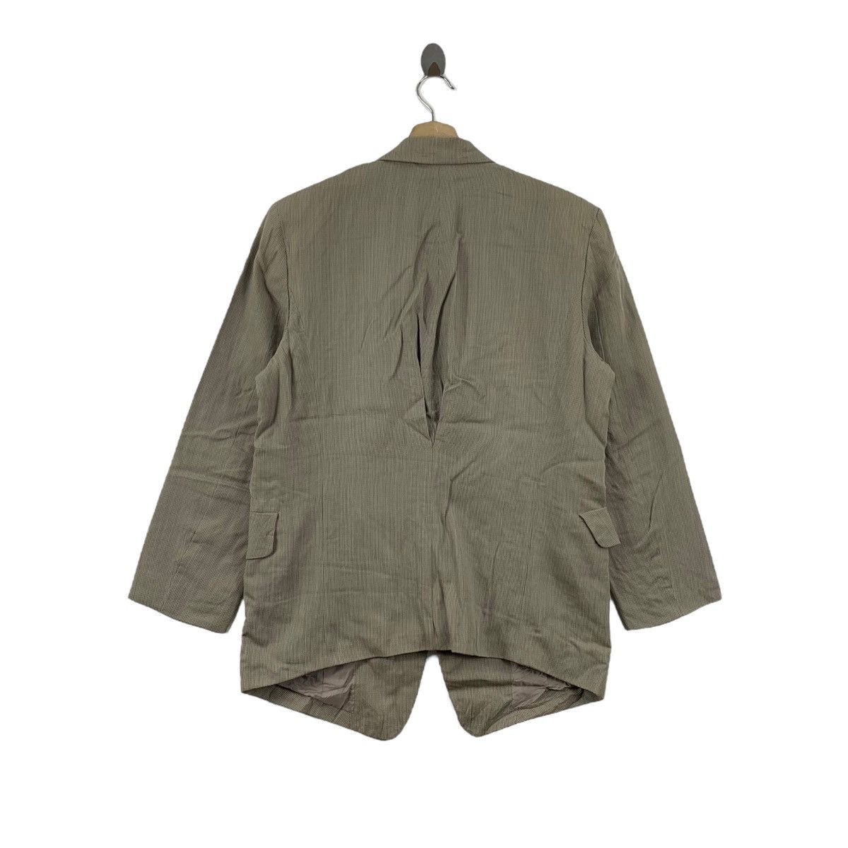 Vintage Vintage JURGEN LEHL Germany Designer Beige Blazer Coat Size US M / EU 48-50 / 2 - 3 Thumbnail