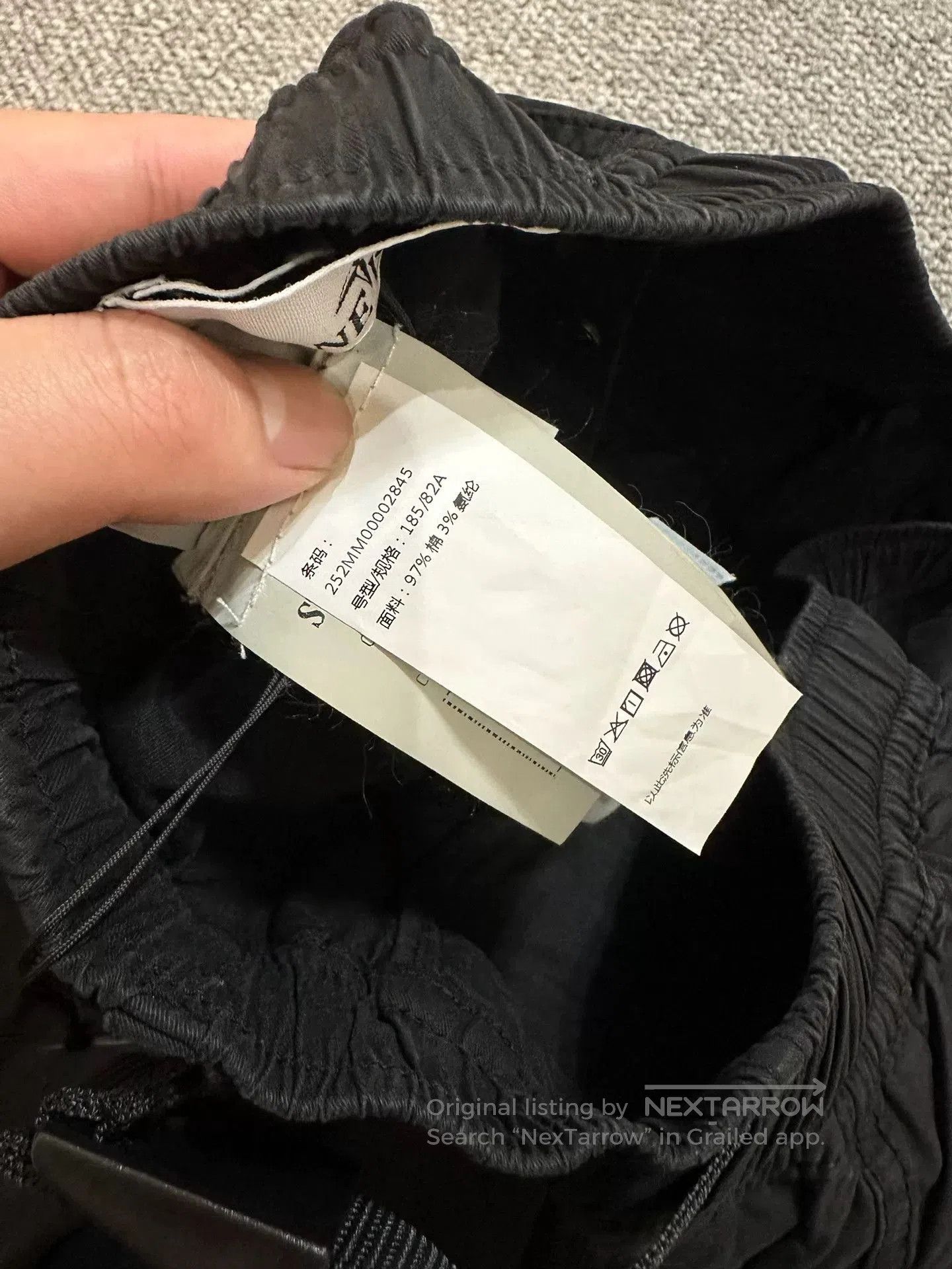 Stone Island black cargo pants by stone island. Size US 34 / EU 50 - 4 Thumbnail