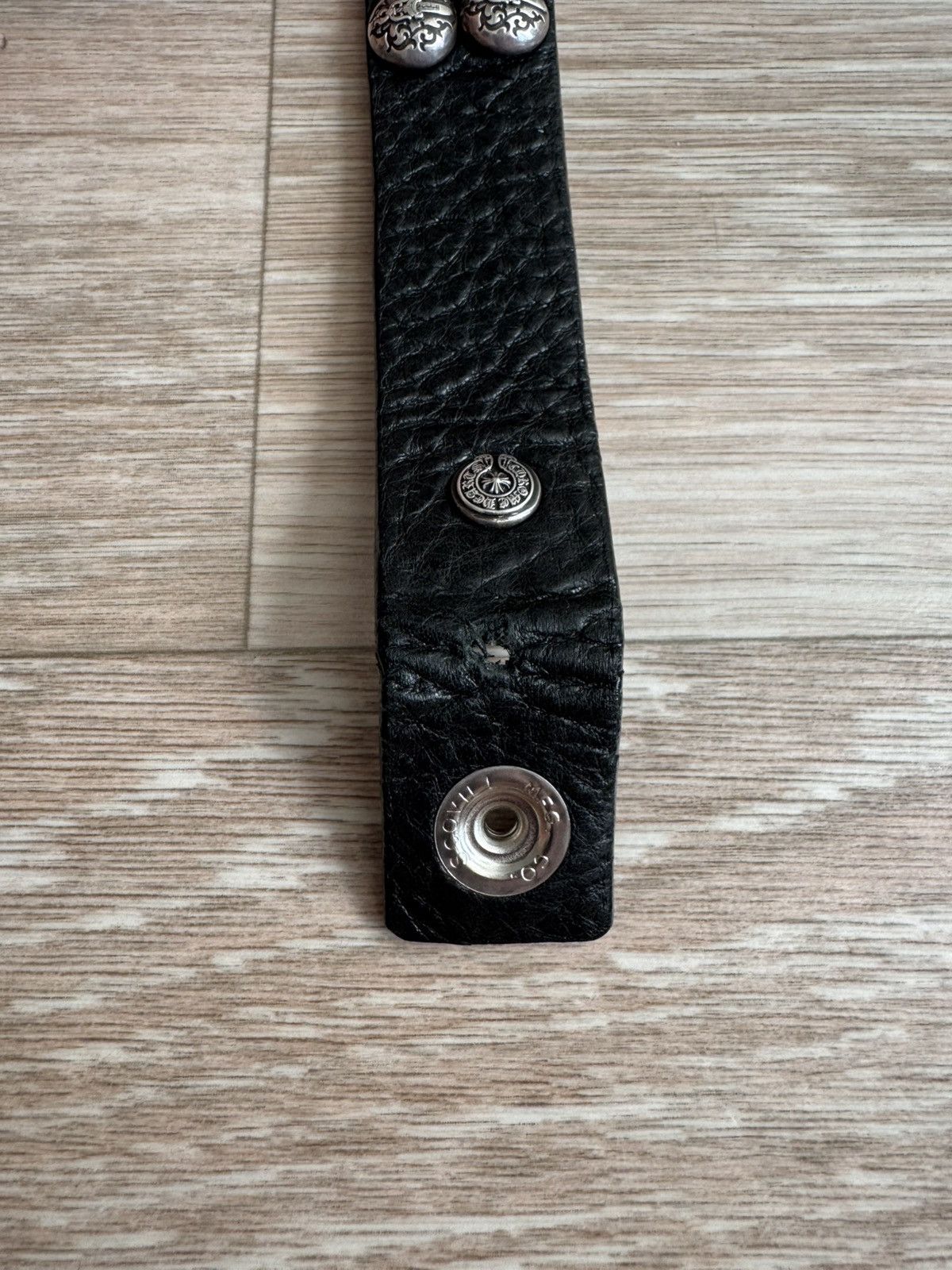 Chrome Hearts Studded 1inch belt strap Size 34 - 7 Thumbnail