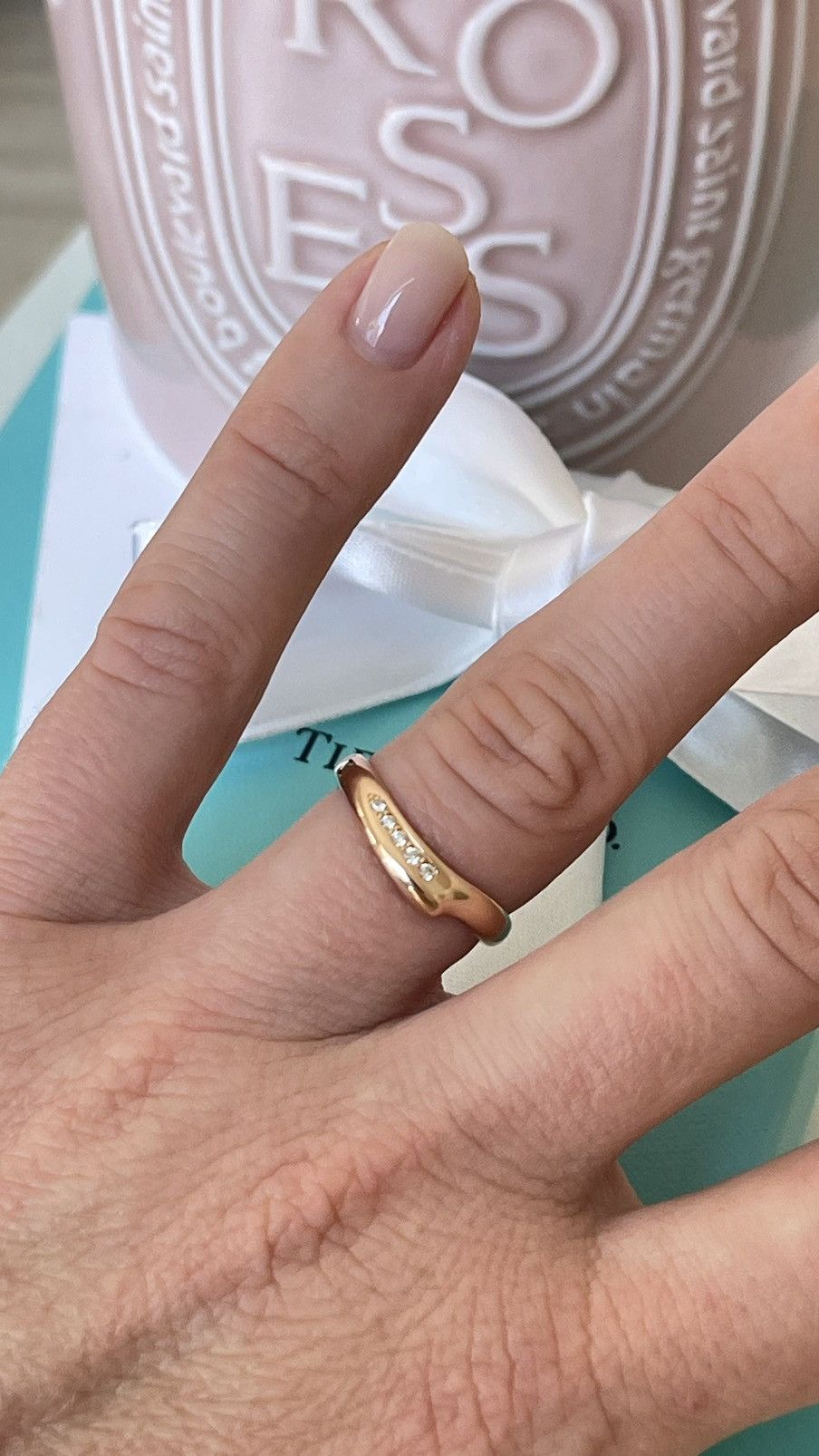 Tiffany & Co. Tiffany & Co. Elsa Peretti Open Heart Ring RG size 5.5 NEW Size ONE SIZE - 19 Thumbnail