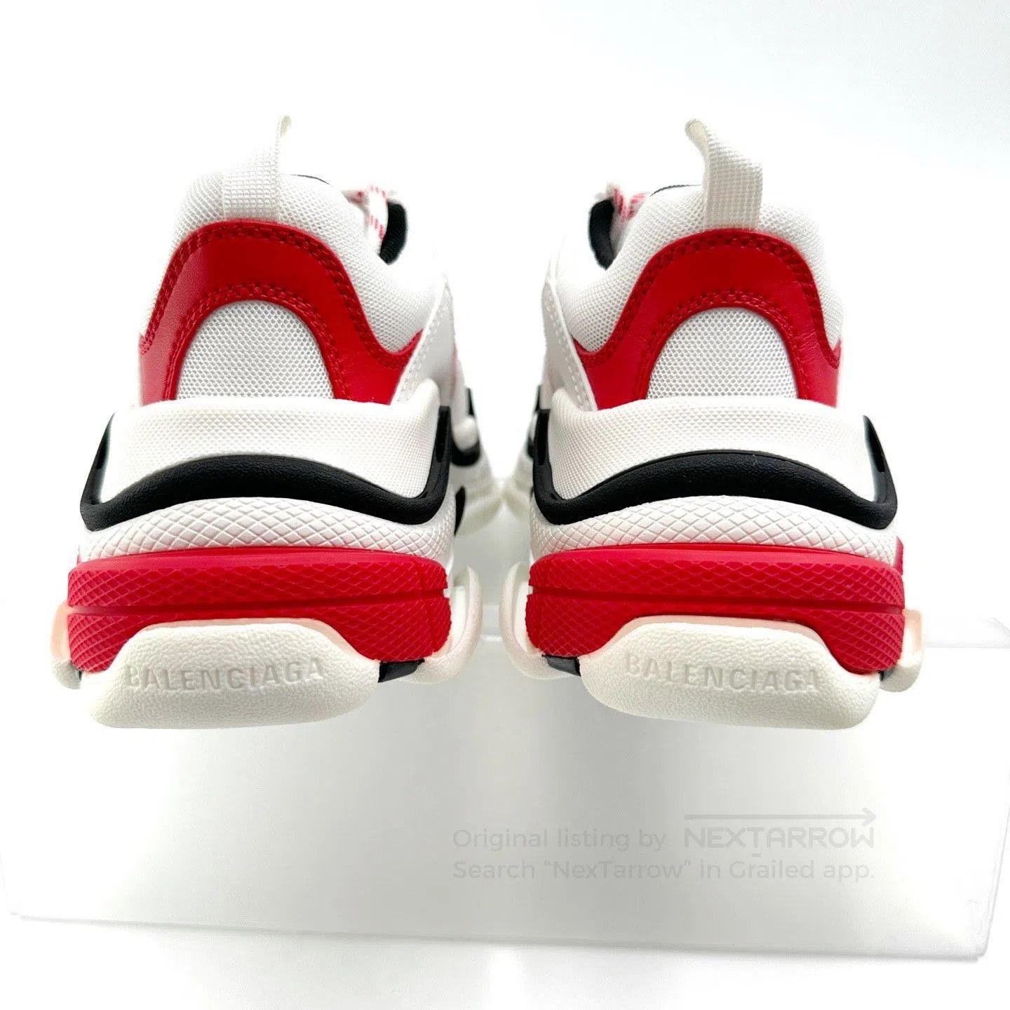 Balenciaga Balenciaga Triple Gray Red Women's Dad Shoes 36. Size US 5 / IT 35 - 5 Thumbnail