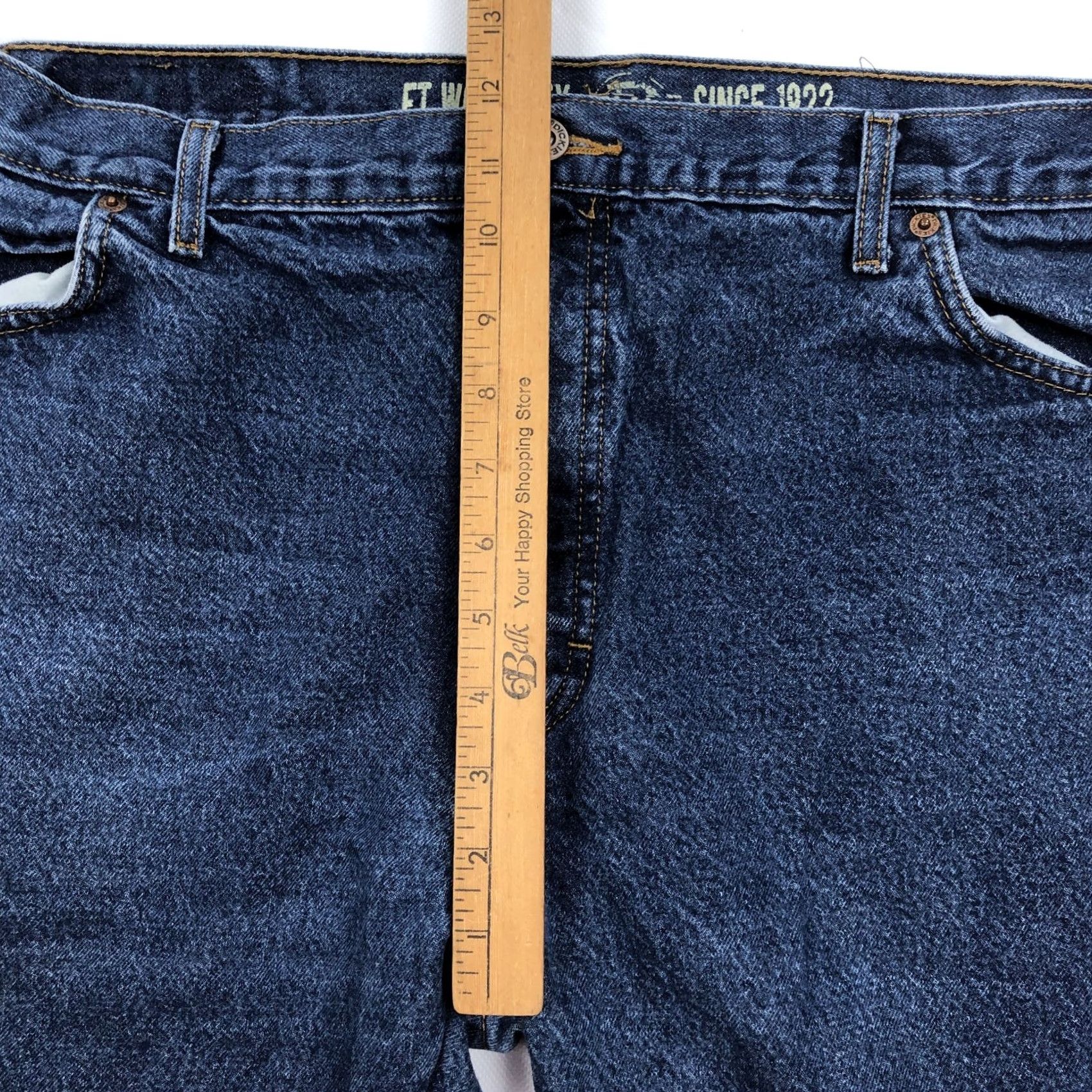 Dickies Dickies Jeans 38x32 Relaxed Fit Flannel Lined Blue Denim Workwear Size US 38 / EU 54 - 7 Thumbnail