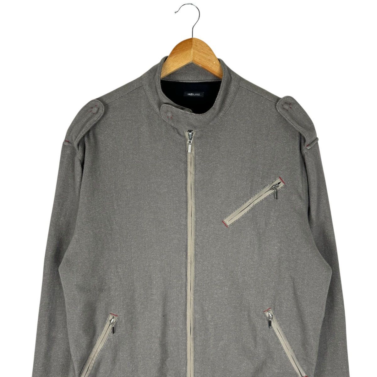 Haze × Japanese Brand 🌟HAZE BIKERS ZIPPER JACKET Size US XL / EU 56 / 4 - 3 Thumbnail
