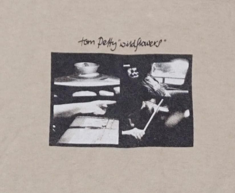 Band Tees 90's USA Made Tom Petty Wildflowers T-ShirtVintage Size US L / EU 52-54 / 3 - 2 Thumbnail