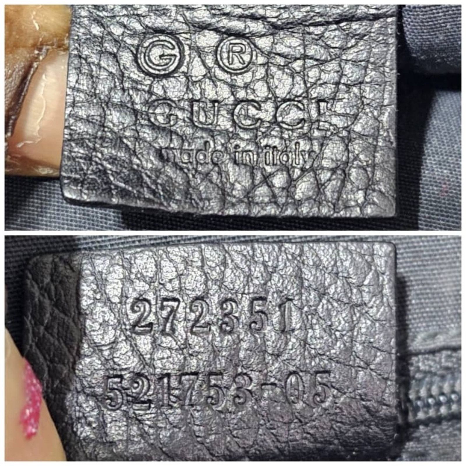 Gucci Authentic Gucci GG Nylon Messenger Bag Black Size ONE SIZE - 2 Thumbnail