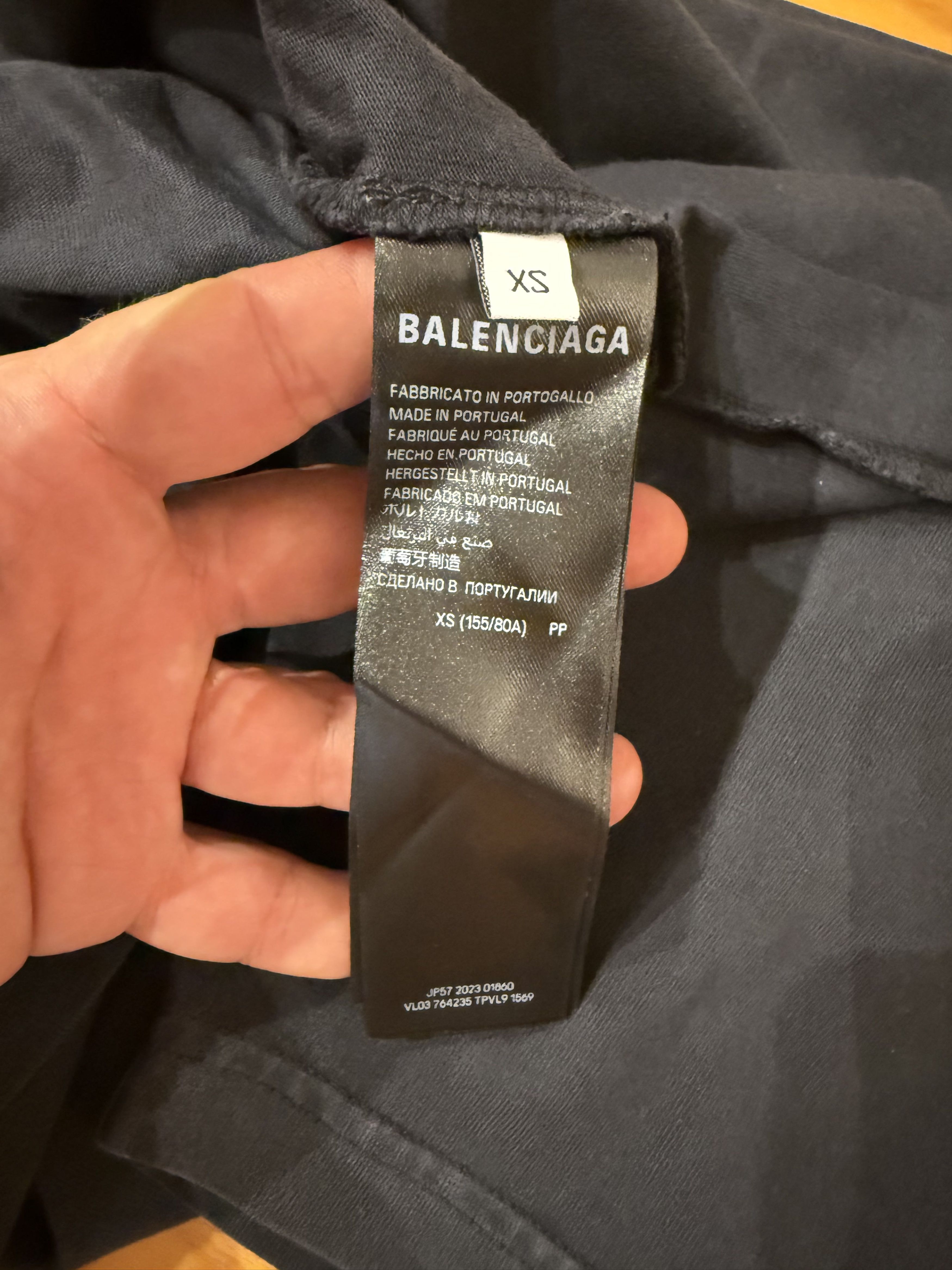 Balenciaga SS'24 T-shirt Paris Logo Print Size US XS / EU 42 / 0 - 3 Thumbnail