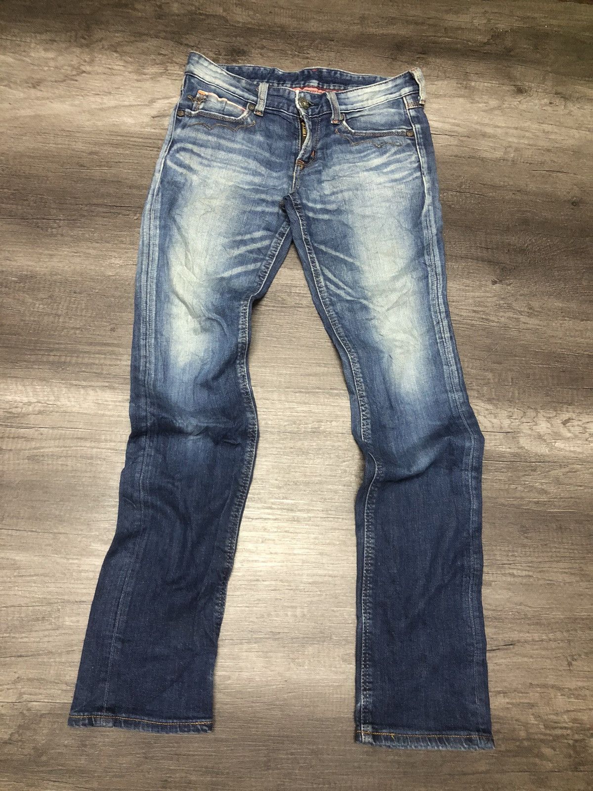 Edwin × Vintage VINTAGE EDWIN BLUE TRIP SELVEDGE DENIM Size 30" / US 8 / IT 44 - 5 Thumbnail