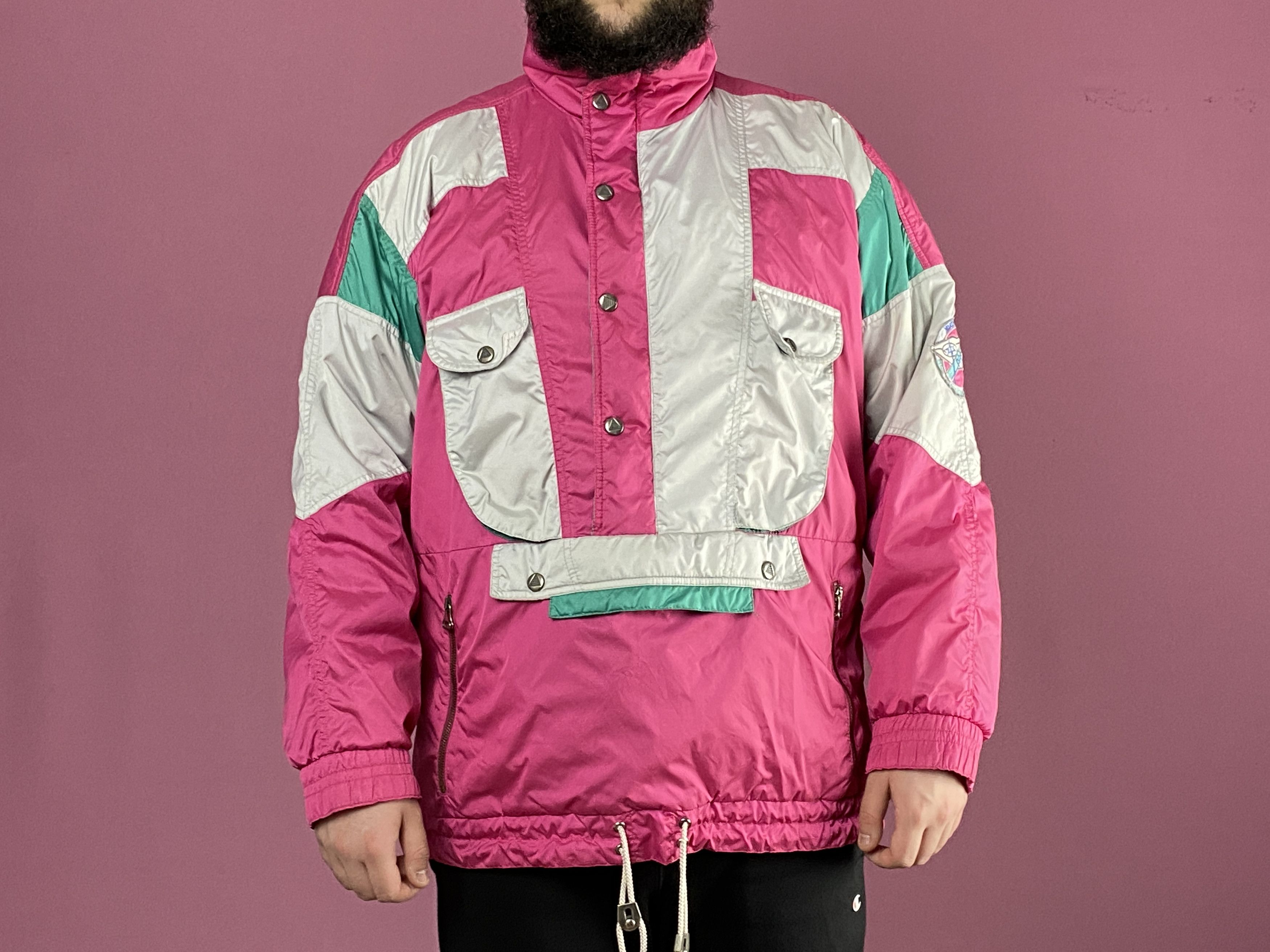 Vintage 90s Kitex Vintage Men's Anorak Ski Jacket - M Size US M / EU 48-50 / 2 - 5 Thumbnail