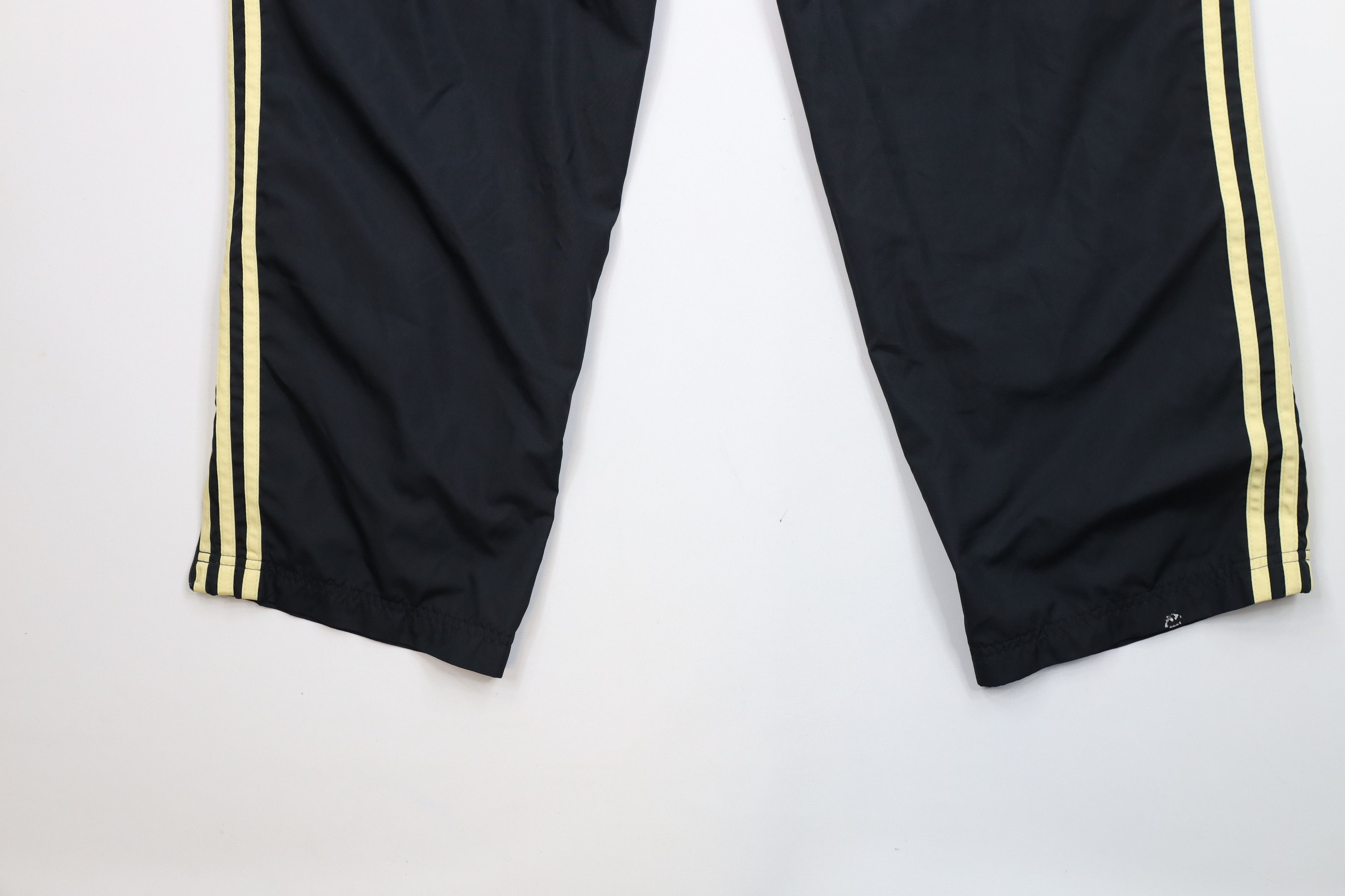 Adidas × Vintage Vintage Y2K Adidas Striped Lined Wide Leg Windbreaker Pants Size US 38 / EU 54 - 13 Thumbnail