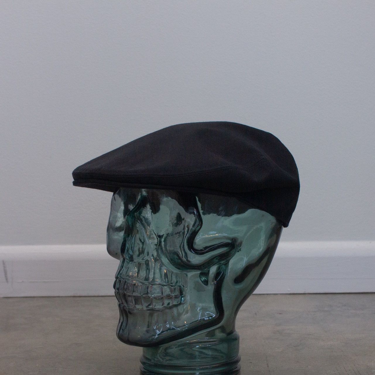 Hermes Horse Riding Hunting Cap With Leather Strap 60cm.