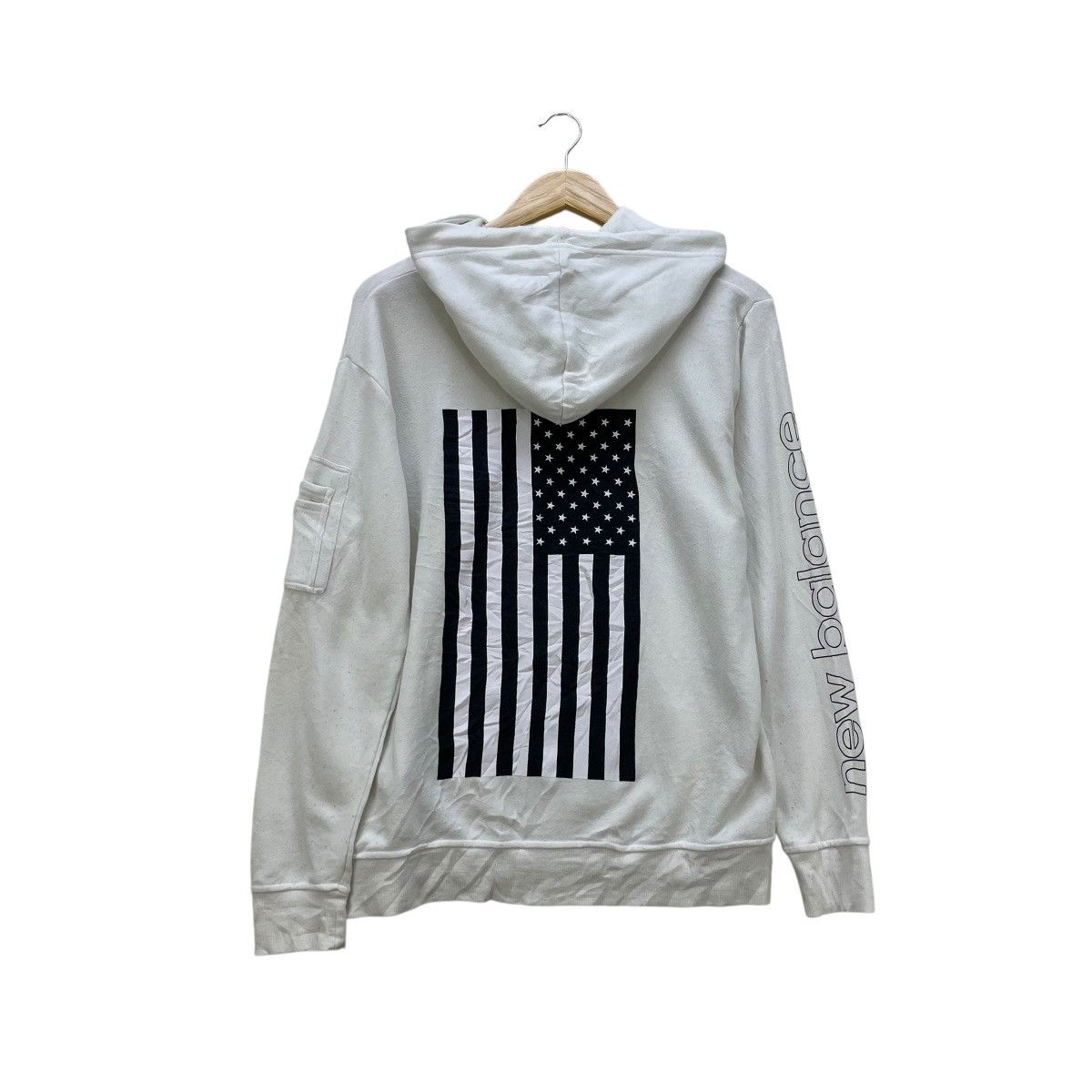 New Balance 💥Vintage New Balance Spellout Big Logo Pullover Size US M / EU 48-50 / 2 - 2 Thumbnail