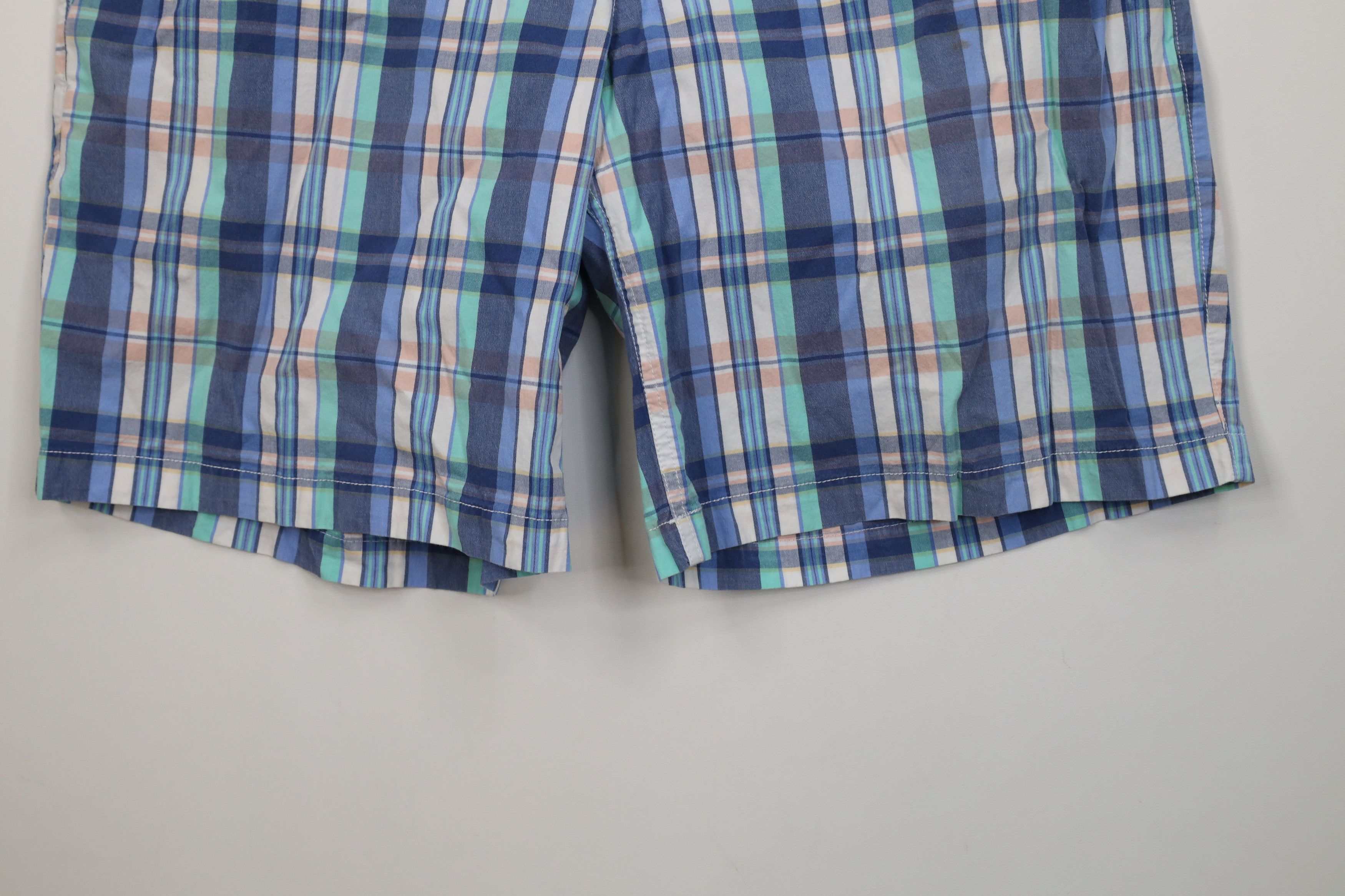 Southern Tide Southern Tide Madras Stretch Above Knee Golf Chino Shorts Size US 40 / EU 56 - 4 Thumbnail