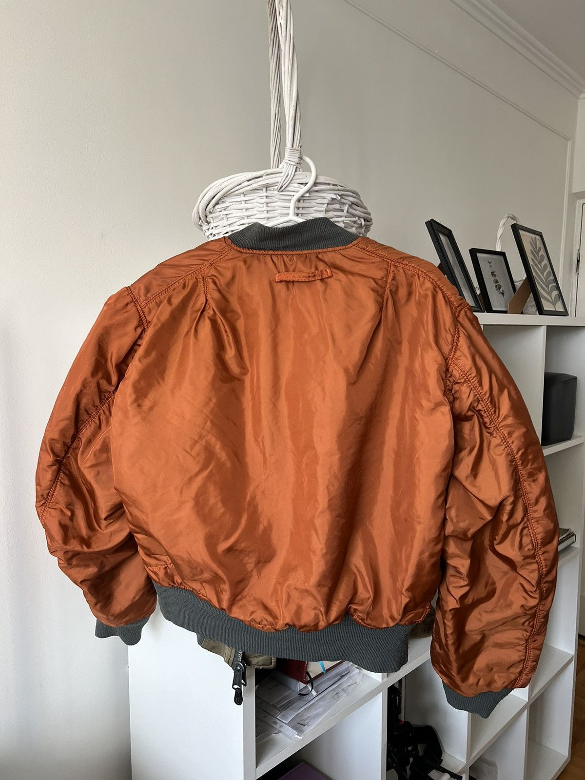 Other Vintage ALPHA Made In Usa USAF MA-1 Bomber Jacket Size US M / EU 48-50 / 2 - 20 Thumbnail