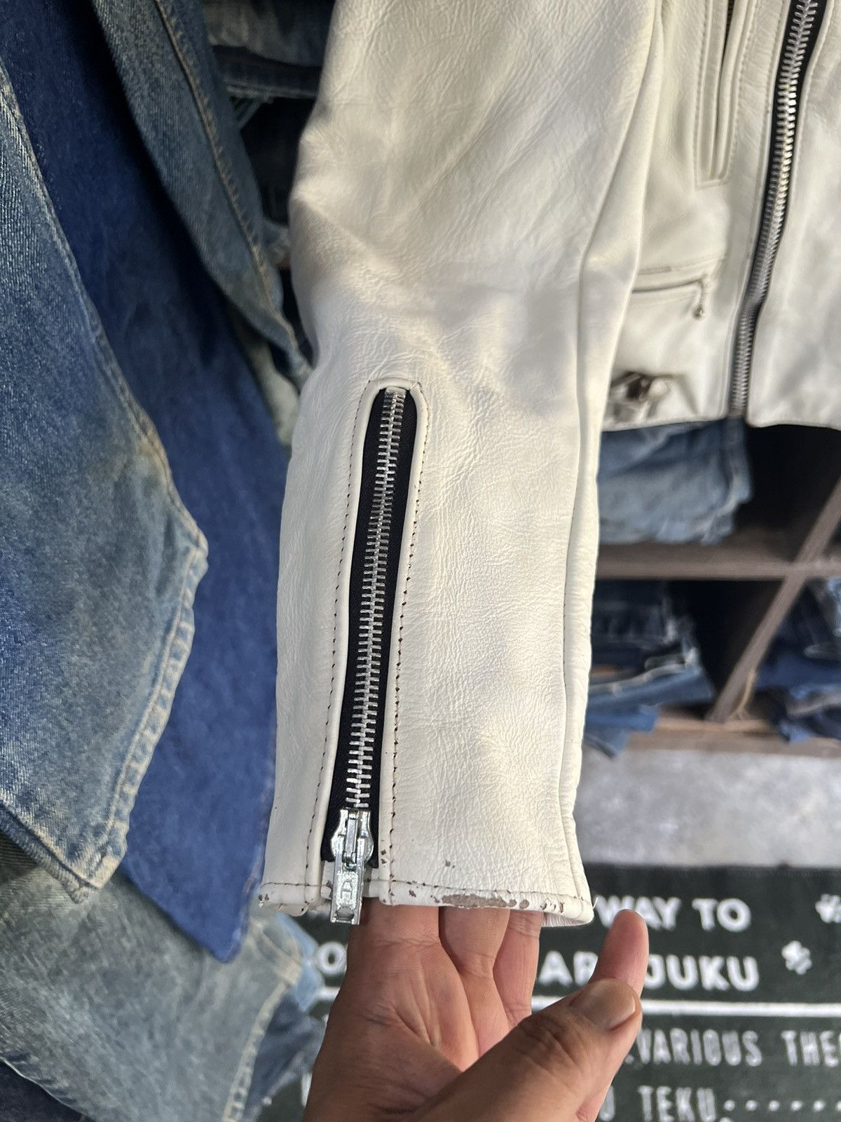 Other 🔥Made In England For Your Unholy Life Biker Jacket Size US XS / EU 42 / 0 - 10 Thumbnail