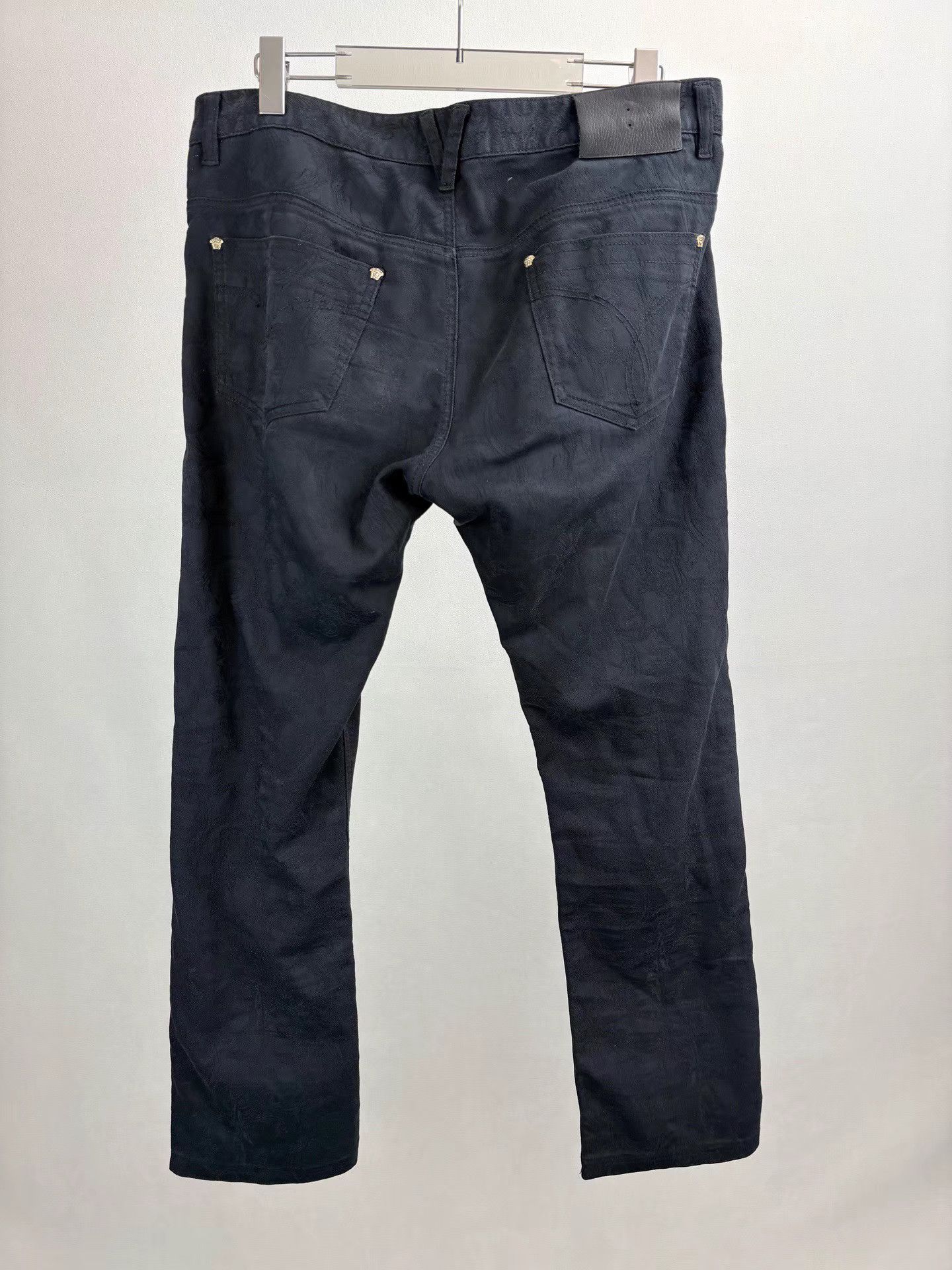 Versace VERSACE Jacquard Denim Jeans Size US 34 / EU 50 - 2 Thumbnail