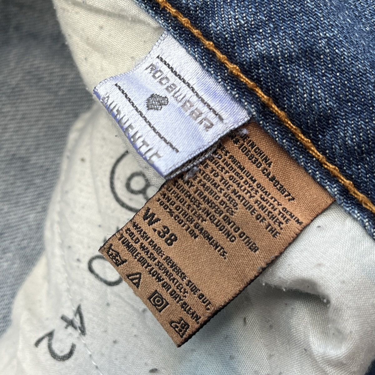 Rocawear ROCAWEAR R+ CLASSIC FIT DENIM BAGGY JEANS BIG SIZE 38 Size US 38 / EU 54 - 15 Thumbnail