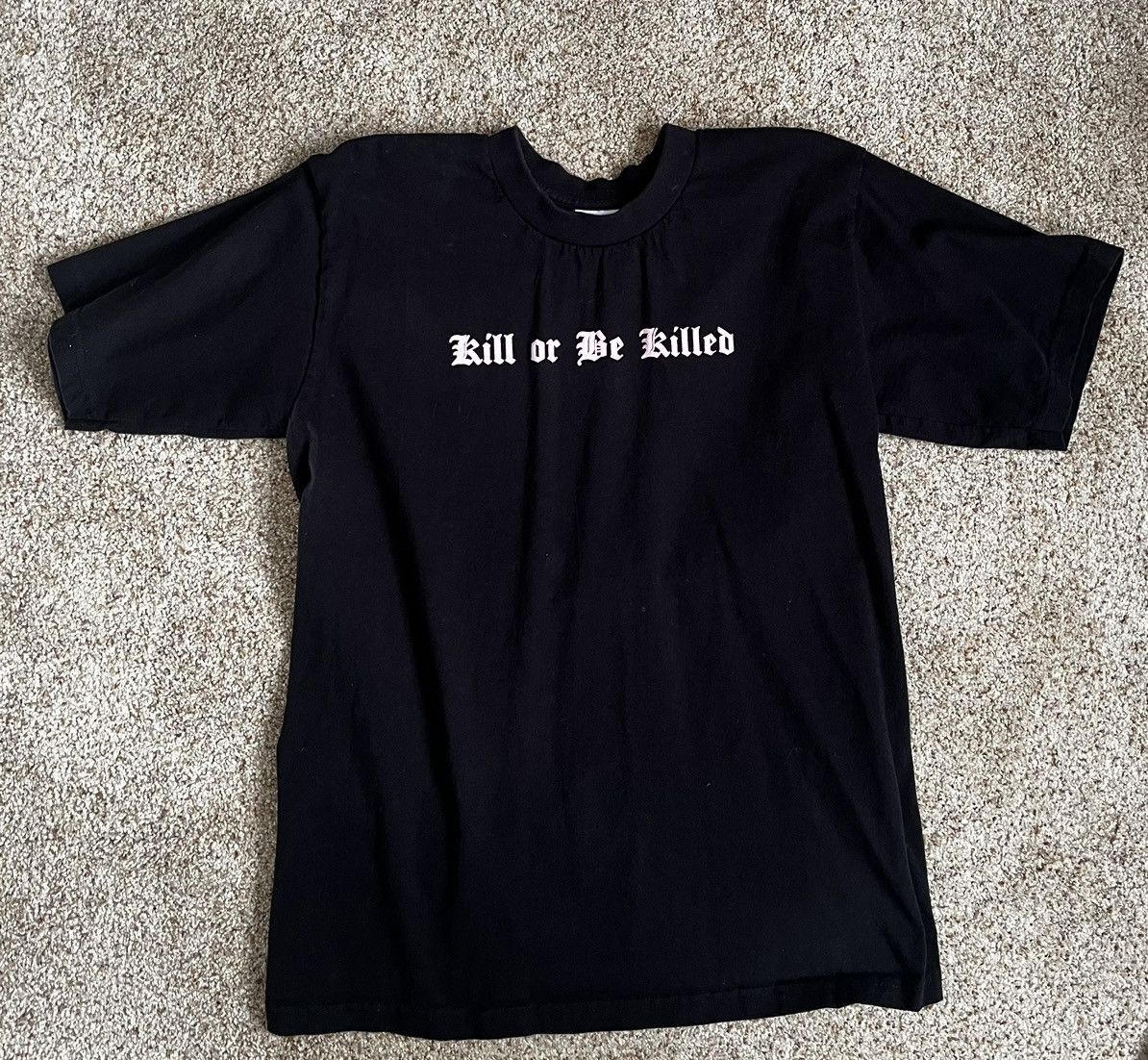 Vintage Kill or Be Killed Script Tee Size US M / EU 48-50 / 2 - 1 Thumbnail