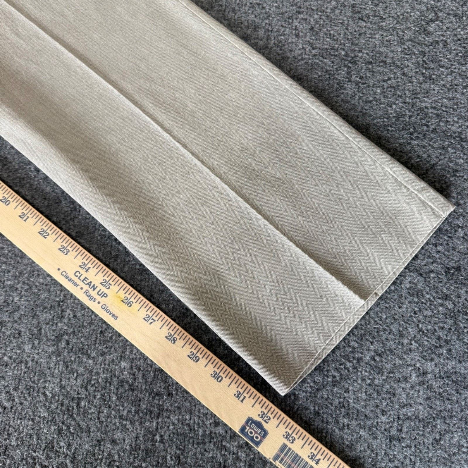 Tommy Bahama Tommy Bahama Dress Pants Mens 38x32 Beige Silk Blend Size US 38 / EU 54 - 6 Thumbnail