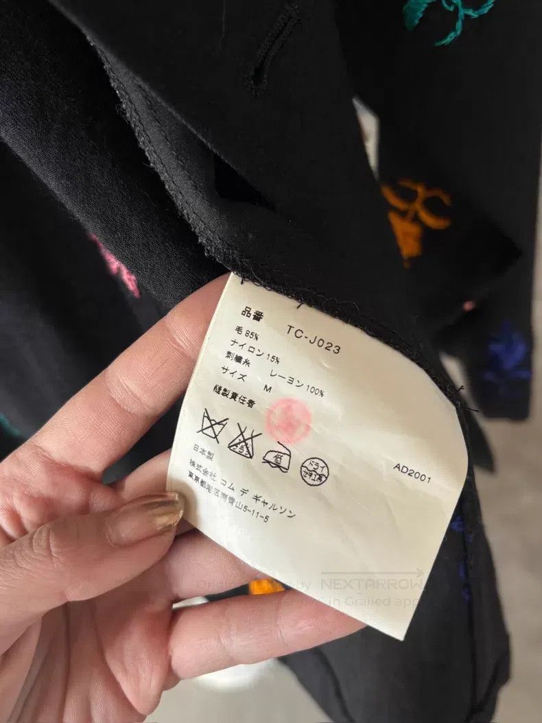 Comme des Garcons Comme Des Garcons Floral Embroidered Peter Pan Collar Jack Size M / US 6-8 / IT 42-44 - 9 Thumbnail