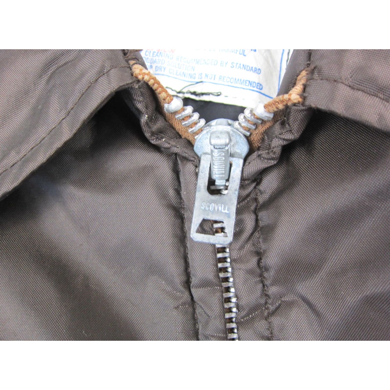 Vintage VINTAGE Cintas Jacket Mens XL Bomber Jacket Brown Parka 60s 90s USA Workwear Mens Size US XL / EU 56 / 4 - 5 Thumbnail