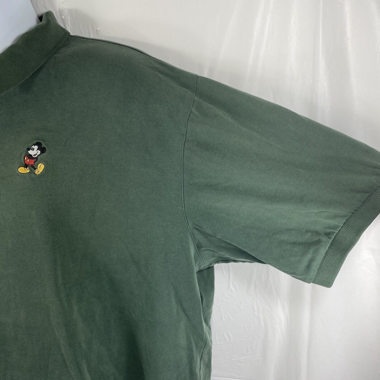 Disney Vintage Disney Original Mickey Mouse Button Up Polo Shirt Size US XXL / EU 58 / 5 - 3 Thumbnail