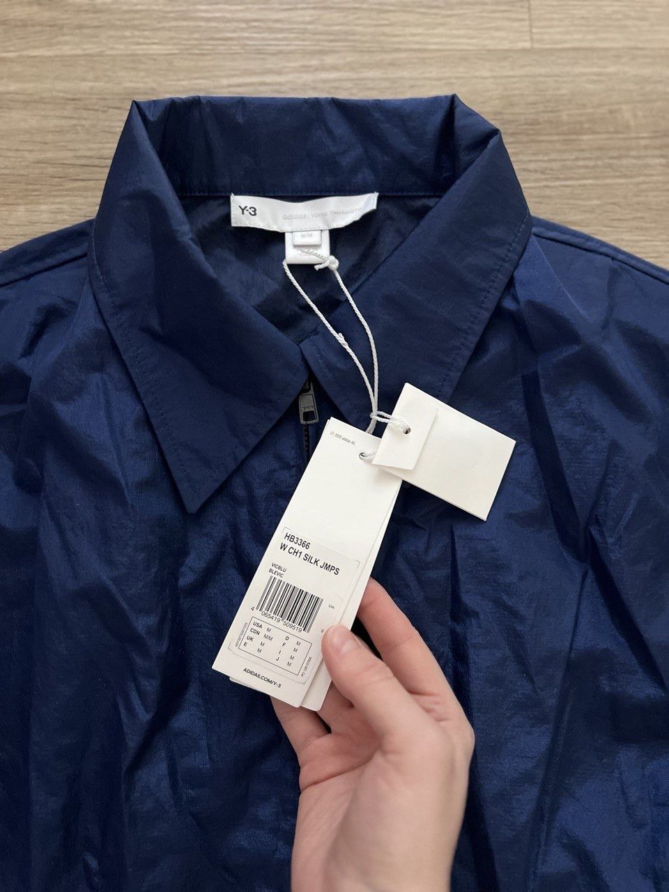 Y-3 New Y-3 Tech Nylon Jumpsuit in navy Adidas Size M Size M / US 6-8 / IT 42-44 - 3 Thumbnail