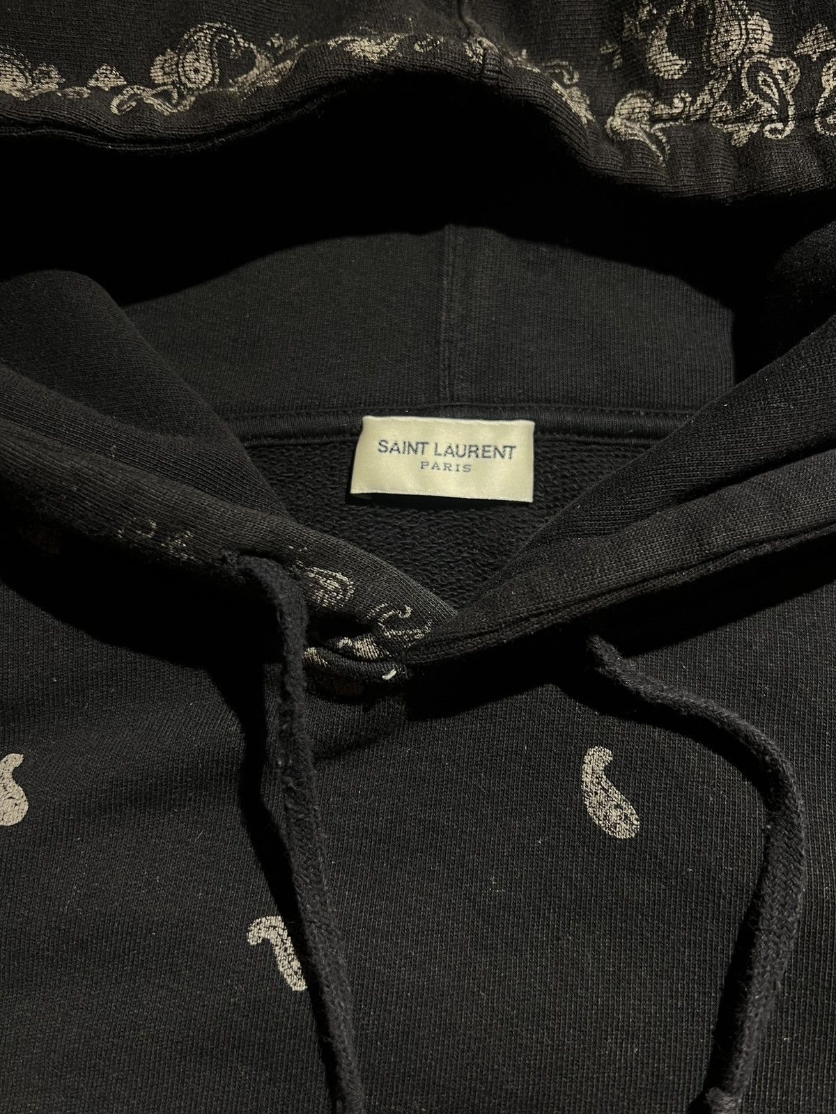 Saint Laurent Paris saint laurent paisley hoodie Size US XS / EU 42 / 0 - 3 Thumbnail