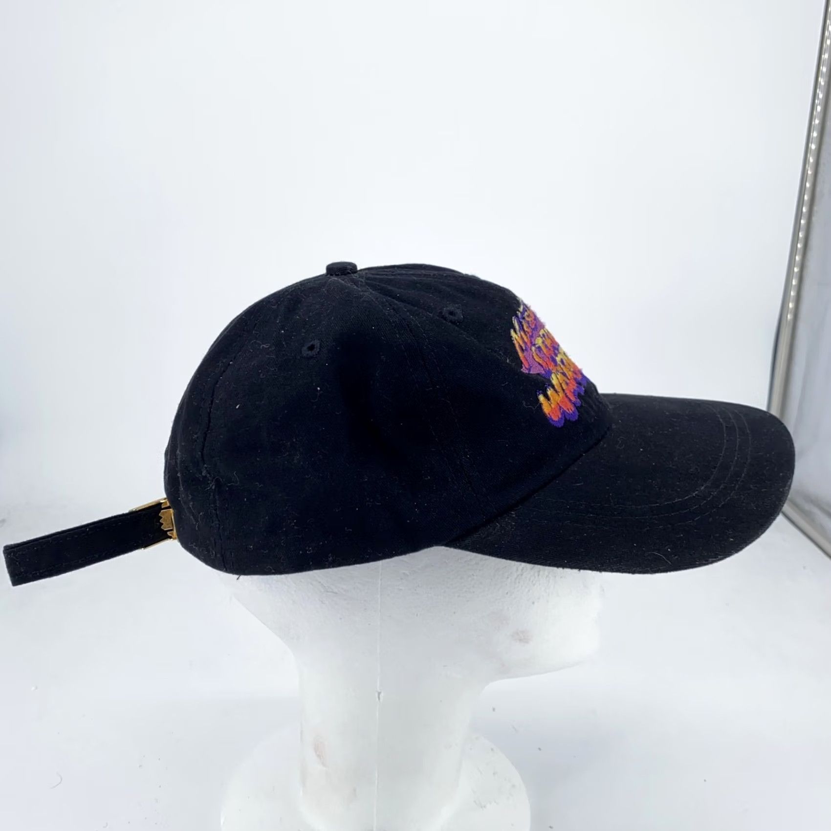 Vintage Mystic Street Warrior Hat Cap Strap Back Black Embroidered Graphic Mens One Size Size ONE SIZE - 2 Thumbnail