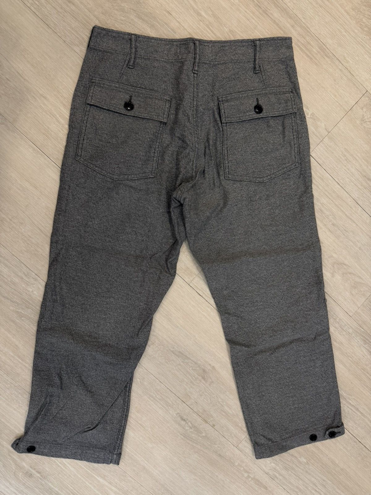 Spellbound Spell Bound Grey Cropped Trousers Made In Japan Size US 30 / EU 46 - 2 Thumbnail