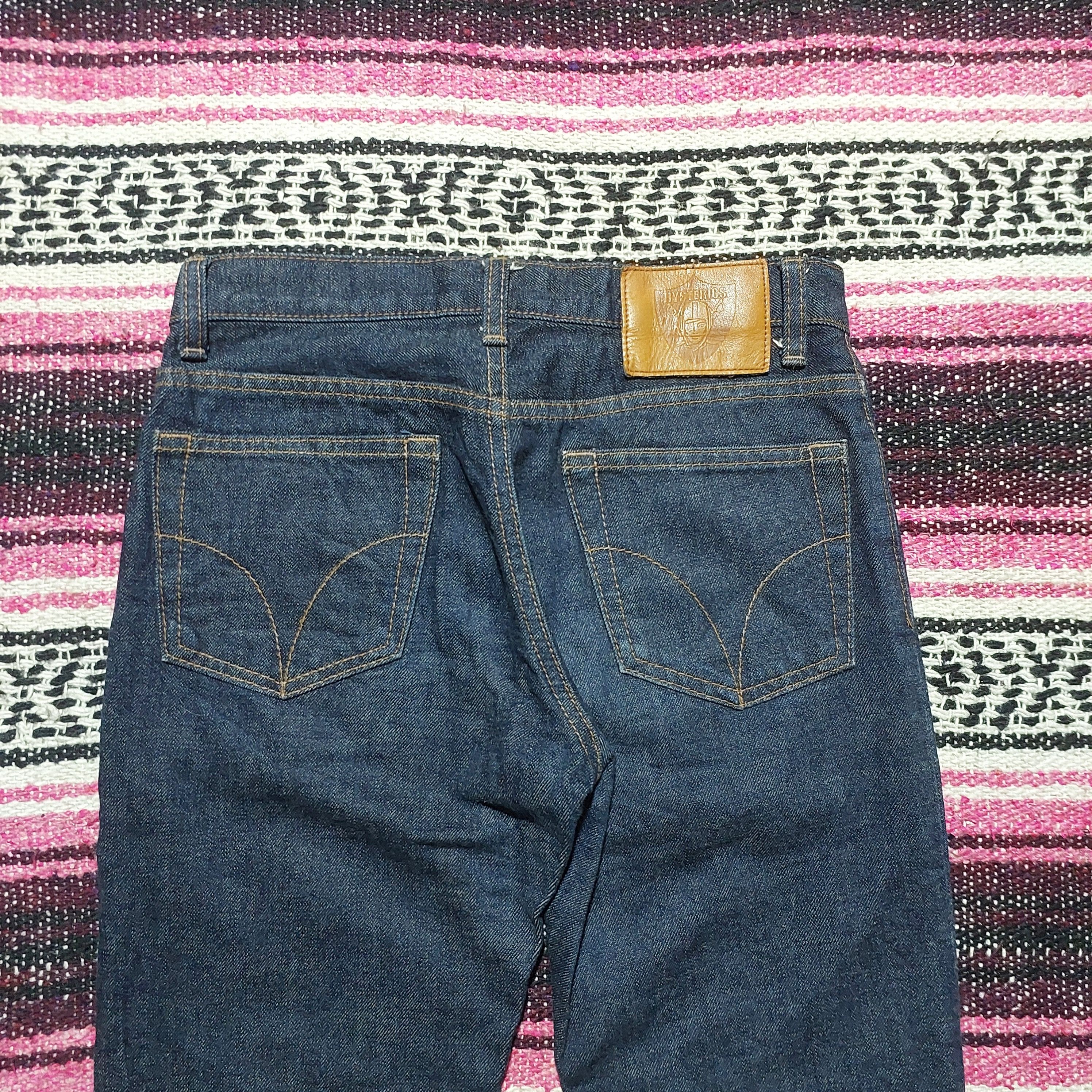Hysteric Glamour Hysteric Glamour Oaklan Riders indigo denim Size US 28 / EU 44 - 7 Thumbnail