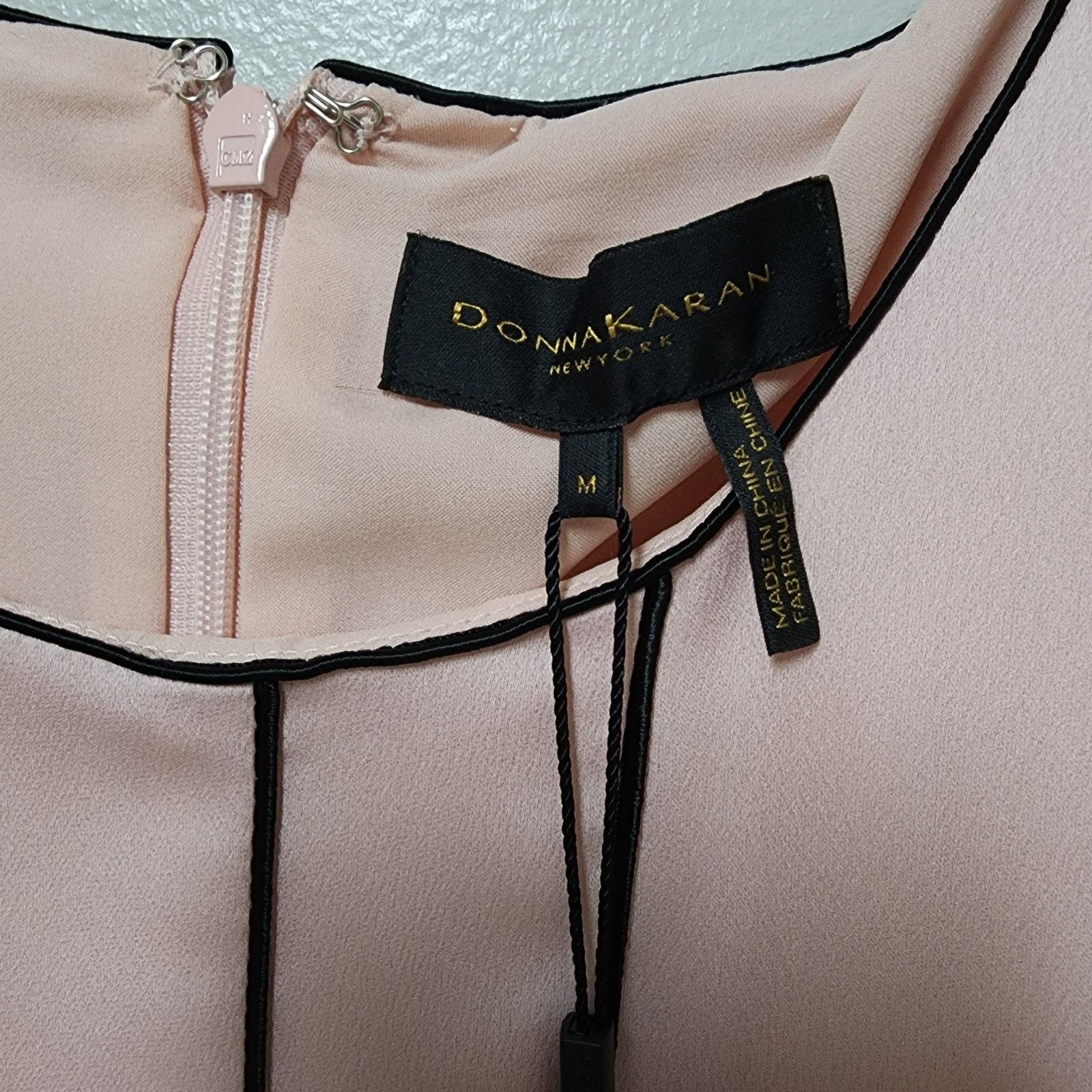 Donna Karan NWT! Donna Karan Dress Handkerchief Water Garden Pink Sz M Size M / US 6-8 / IT 42-44 - 3 Thumbnail