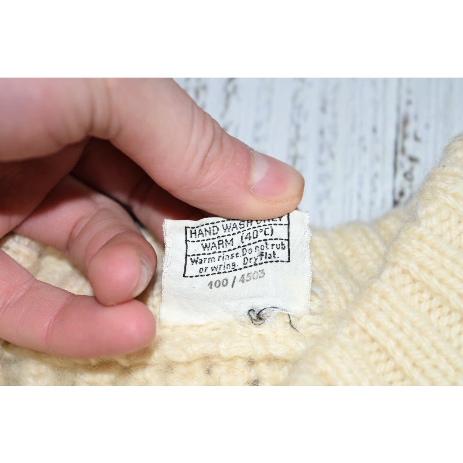 Vintage VINTAGE ST MICHAEL CHUNKY-KNIT FISHERMAN WOOL SWEATER PULLOVER HEAVY CREAM 38 MEN BRITISH 70S GUIDE: ALL SEASONS Big Ben Gifts Size US M / EU 48-50 / 2 - 6 Thumbnail