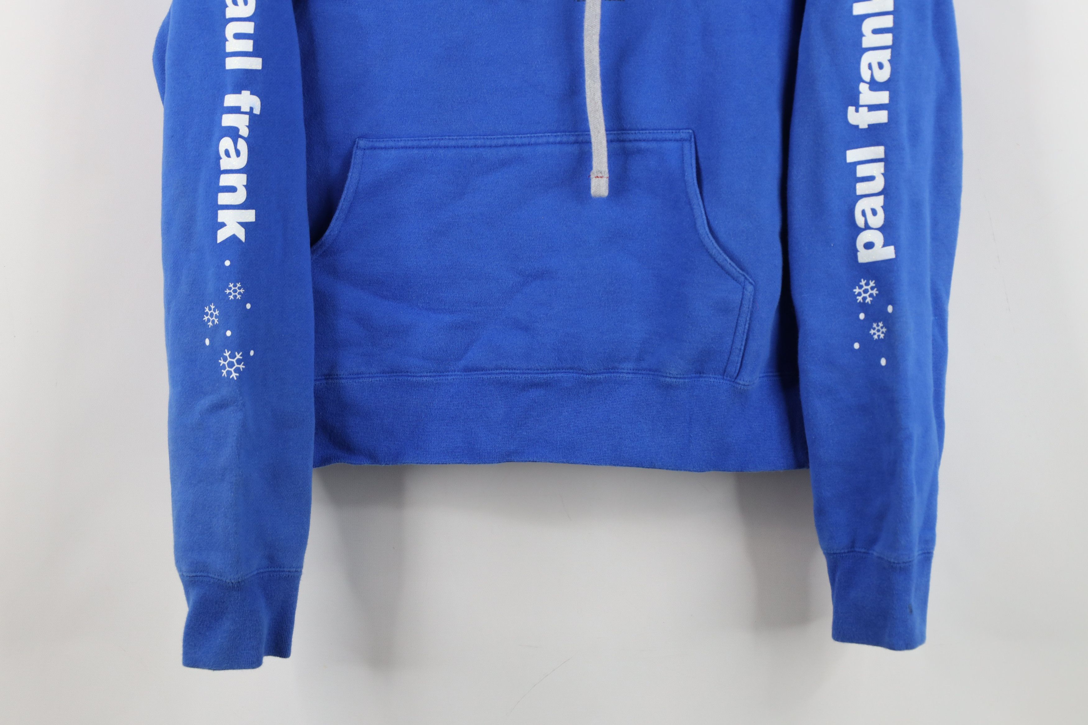 Paul Frank Vintage Y2K Paul Frank Spell Snowflake Monkey Hoodie Blue Size M / US 6-8 / IT 42-44 - 3 Thumbnail