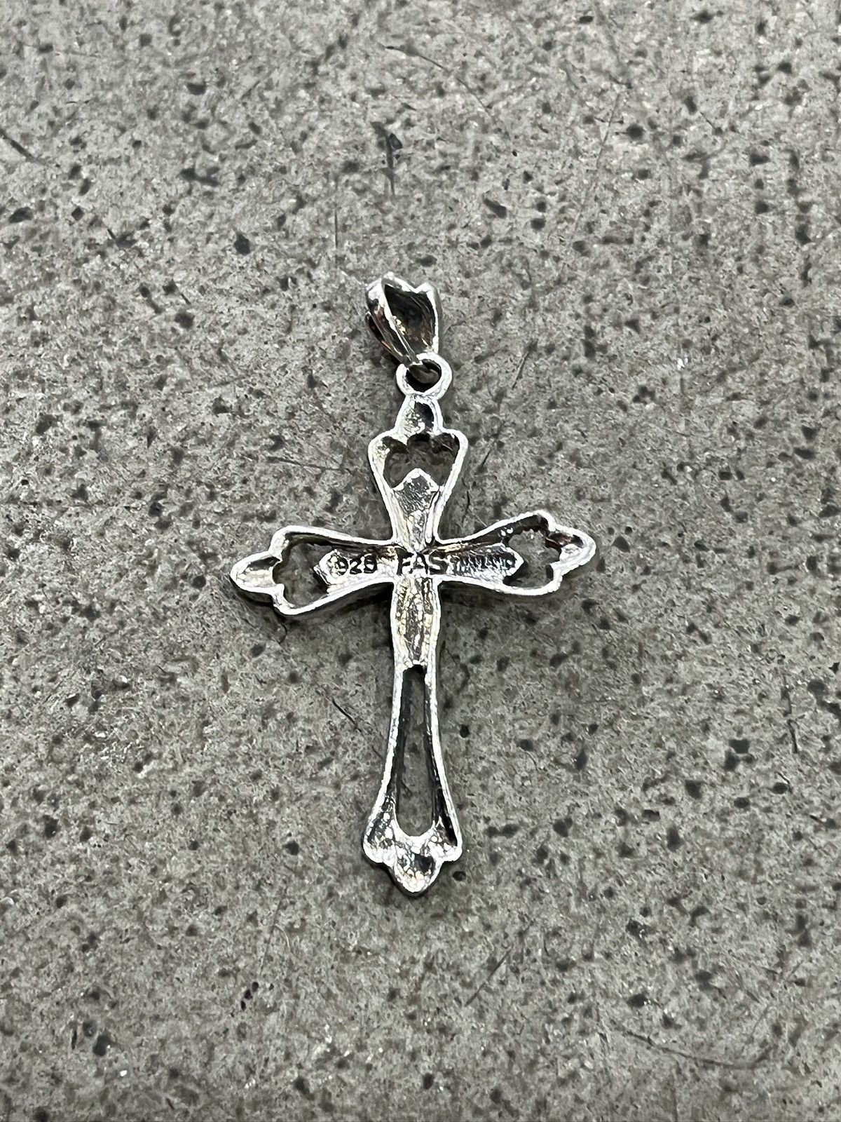 Other Vintage Sterling Silver Cross Pendant (unisex) Size ONE SIZE - 3 Thumbnail