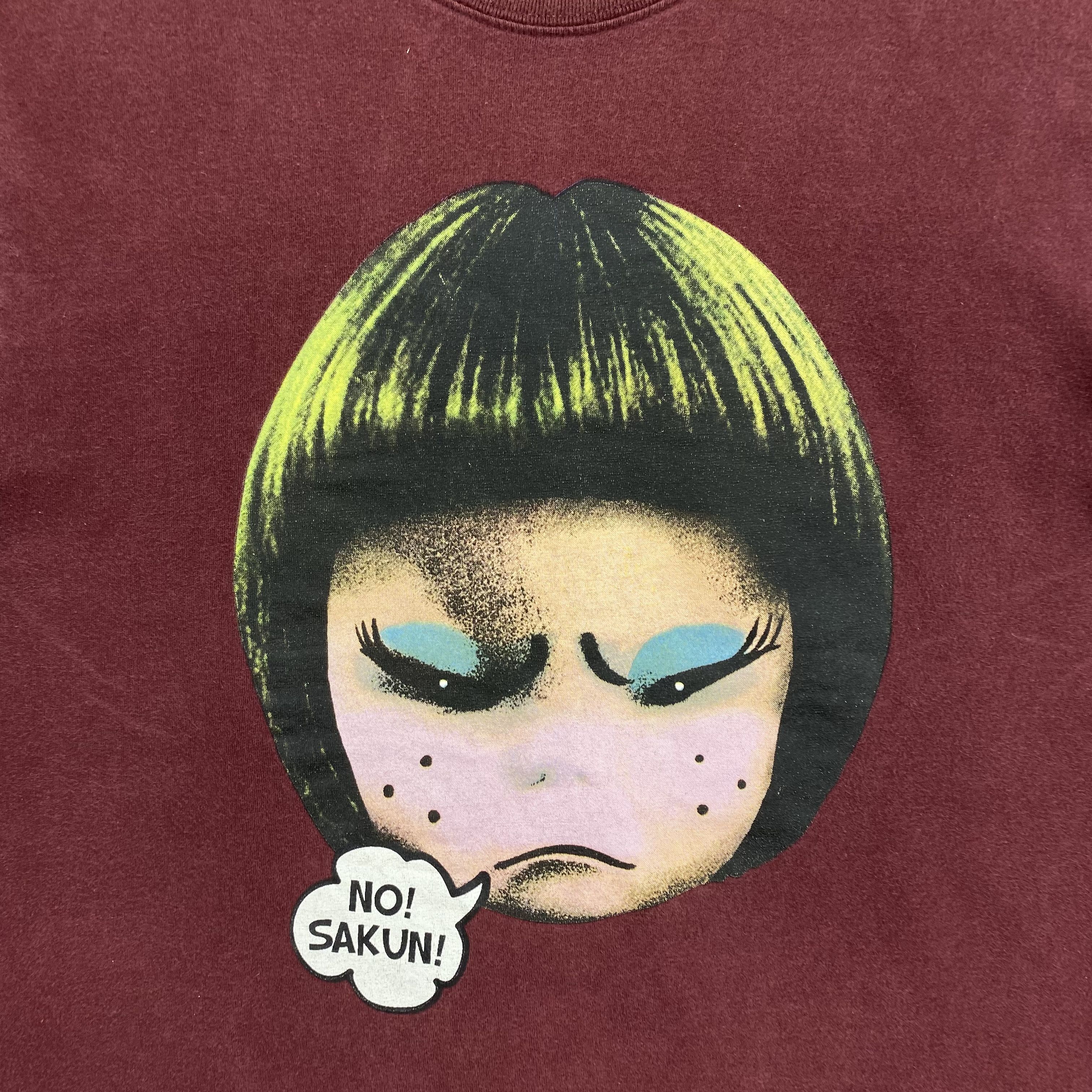 Japanese Brand Vintage Y2K Sakun Arts T-Shirt Japanese Fuck Pop Arts Tees Size US M / EU 48-50 / 2 - 3 Thumbnail