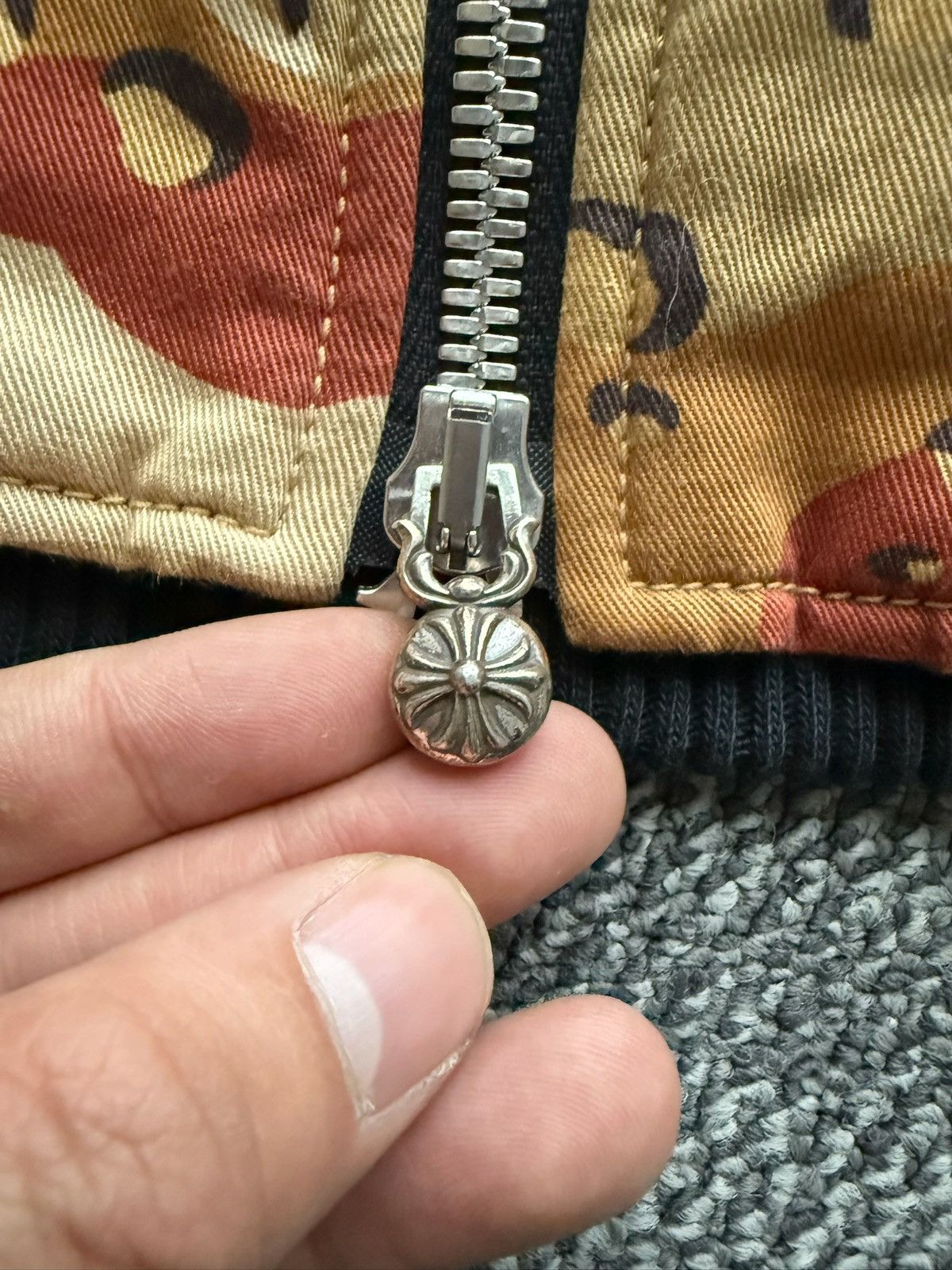 Chrome Hearts Chrome Hearts Mattyboy Sex Record Camo Bomber jacket Size US XL / EU 56 / 4 - 8 Thumbnail