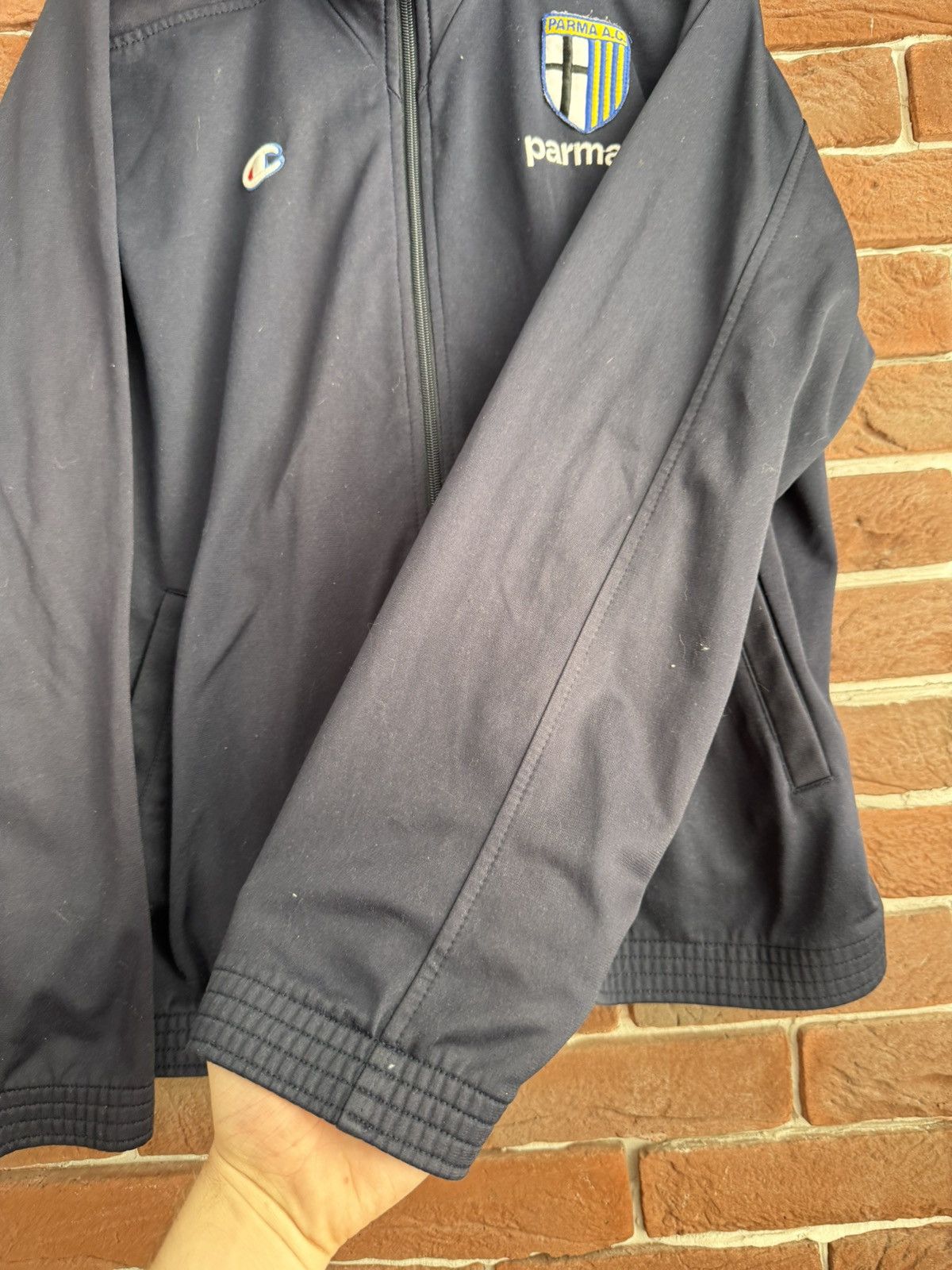 Champion Parma Track Football Jacket 2002/03 Adults L Champion Size US L / EU 52-54 / 3 - 7 Thumbnail