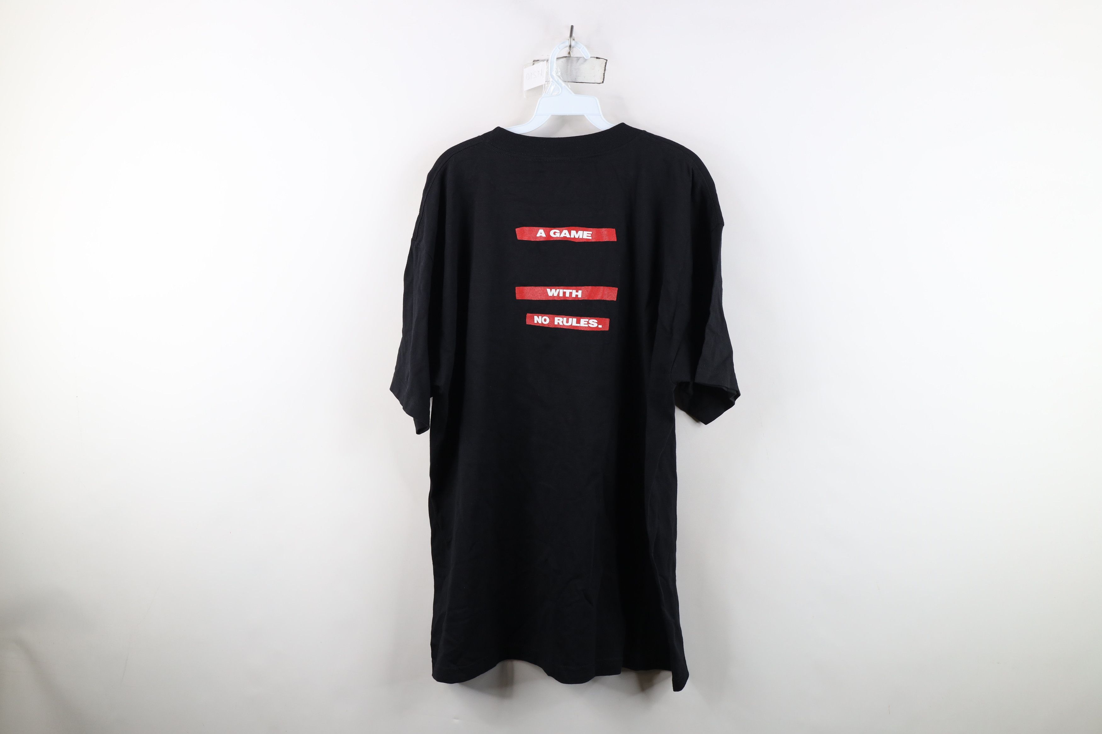 Vintage Vintage 90s Playing God Movie Short Sleeve T-Shirt Black Size US XL / EU 56 / 4 - 11 Thumbnail