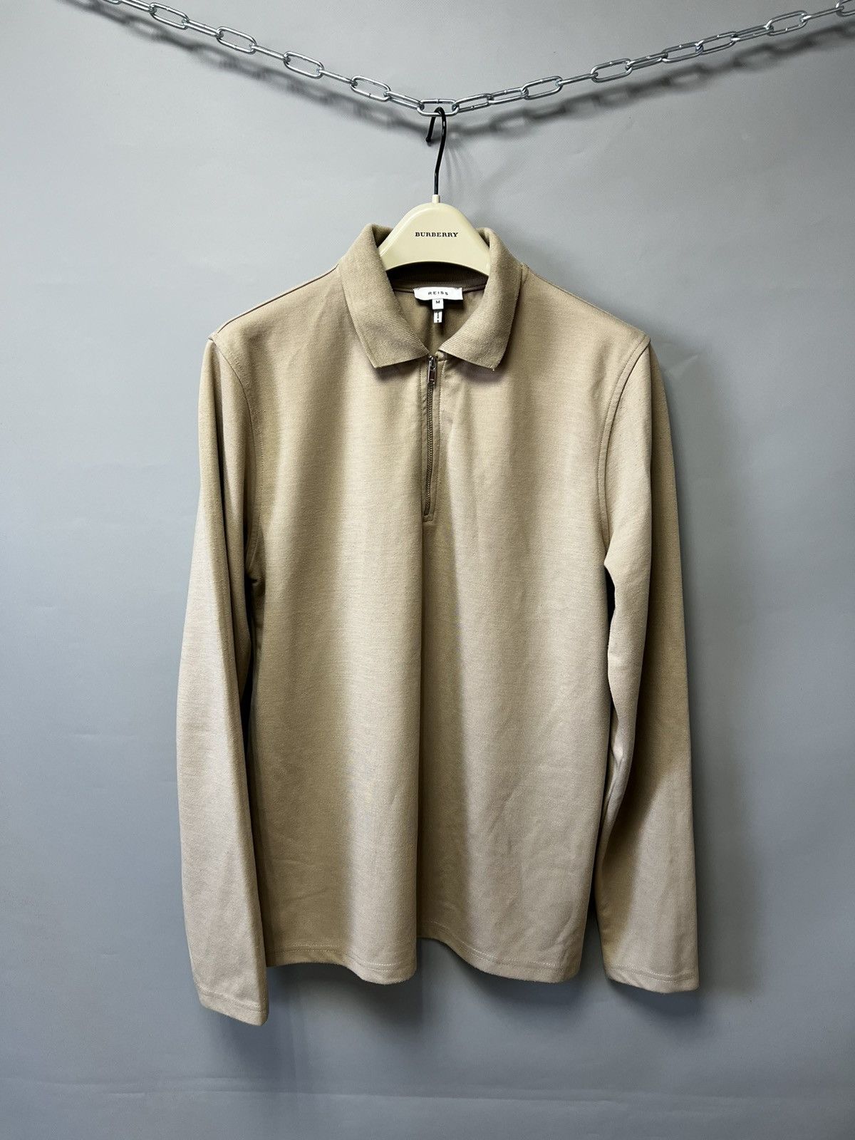 Reiss Reiss Half Zip Polo Sweatshirt Long Sleeve men’s Size US M / EU 48-50 / 2 - 1 Thumbnail